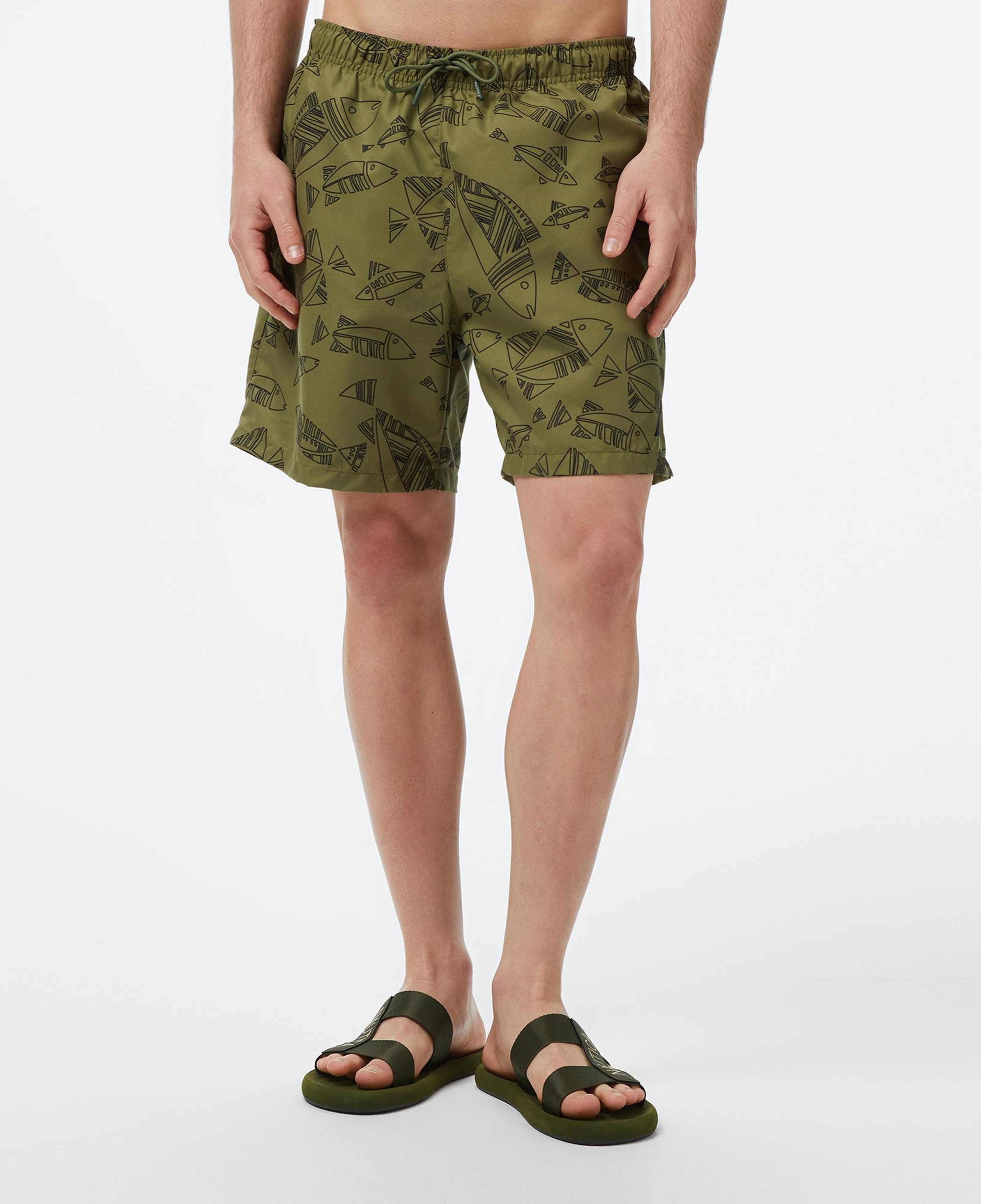 Nautica Erkek Yeşil Deniz Şortu