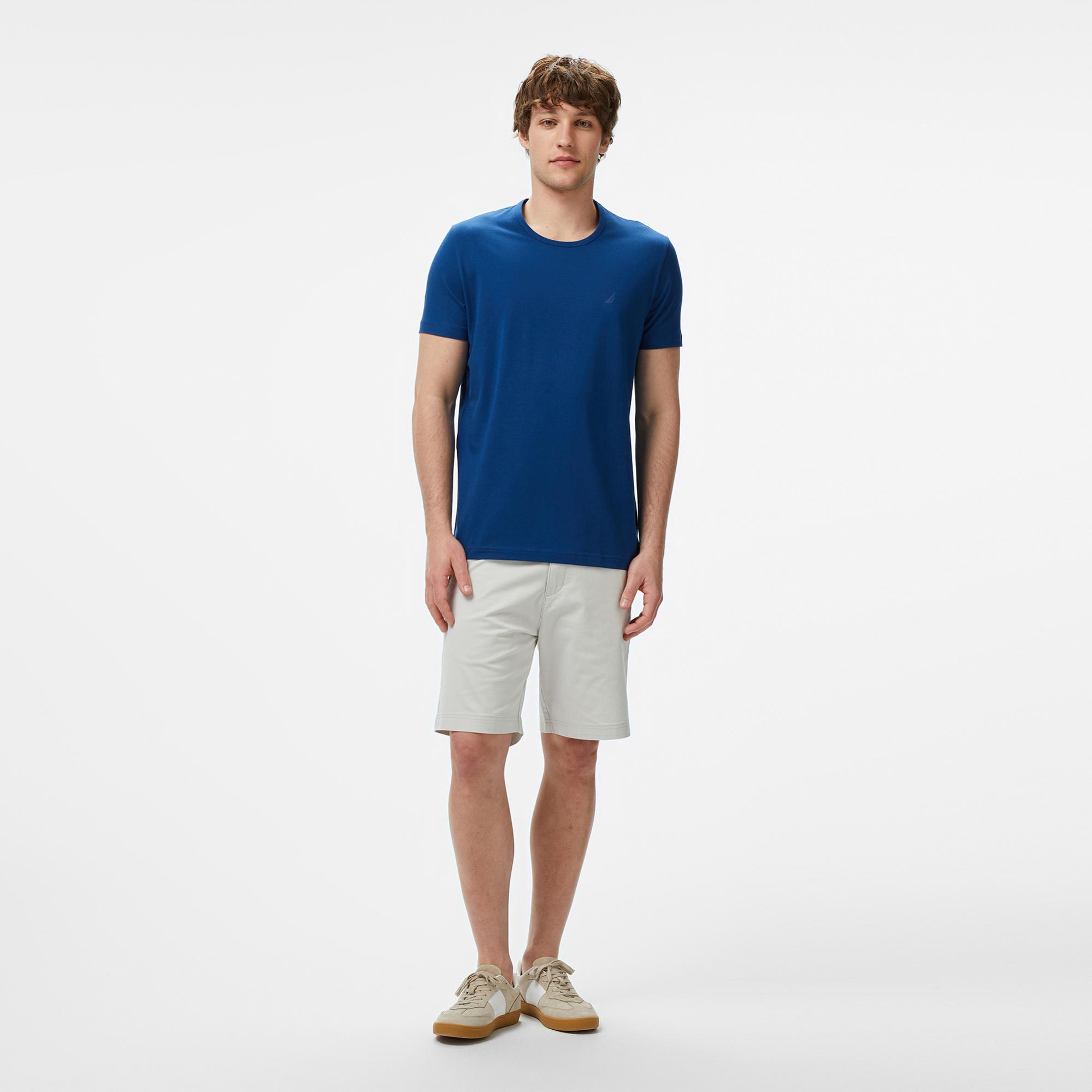 Nautica Erkek Mavi Regular Fit T-Shirt