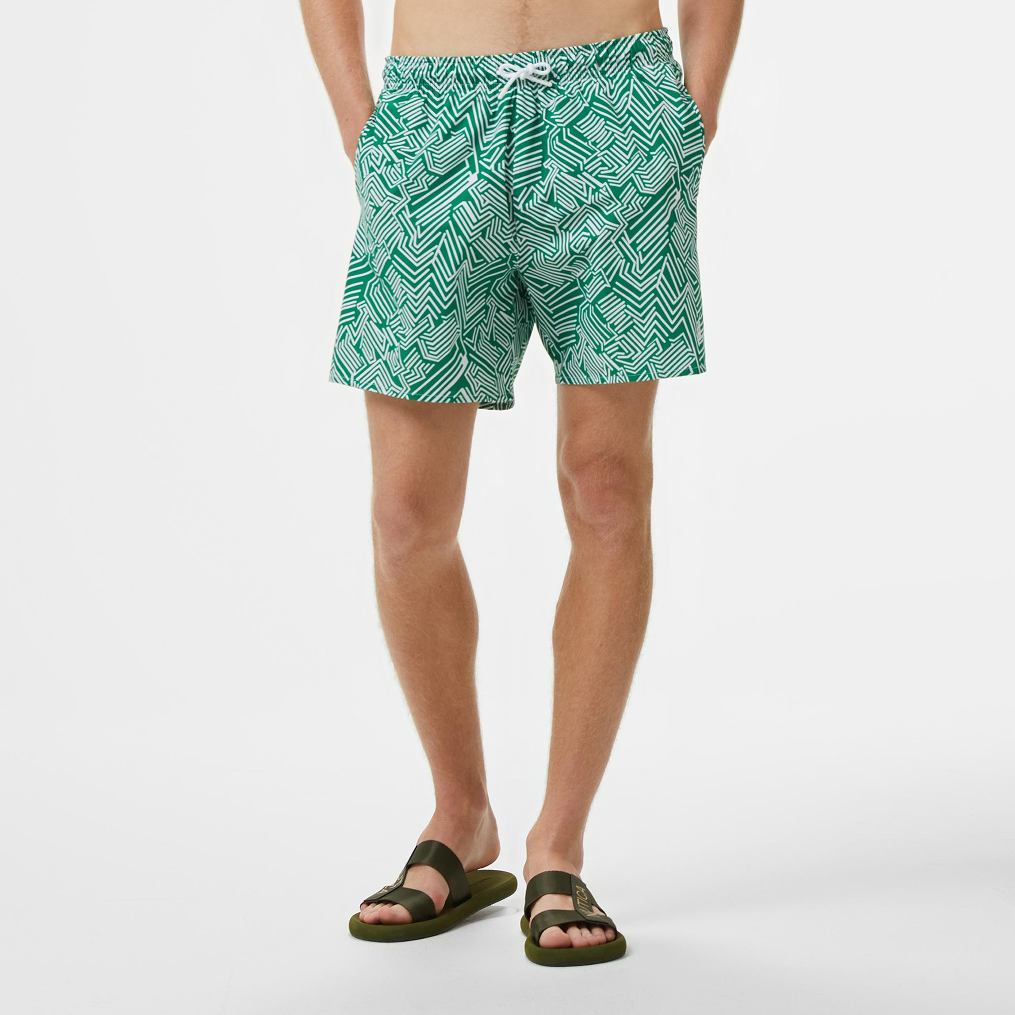 Nautica Erkek Yeşil Deniz Şortu