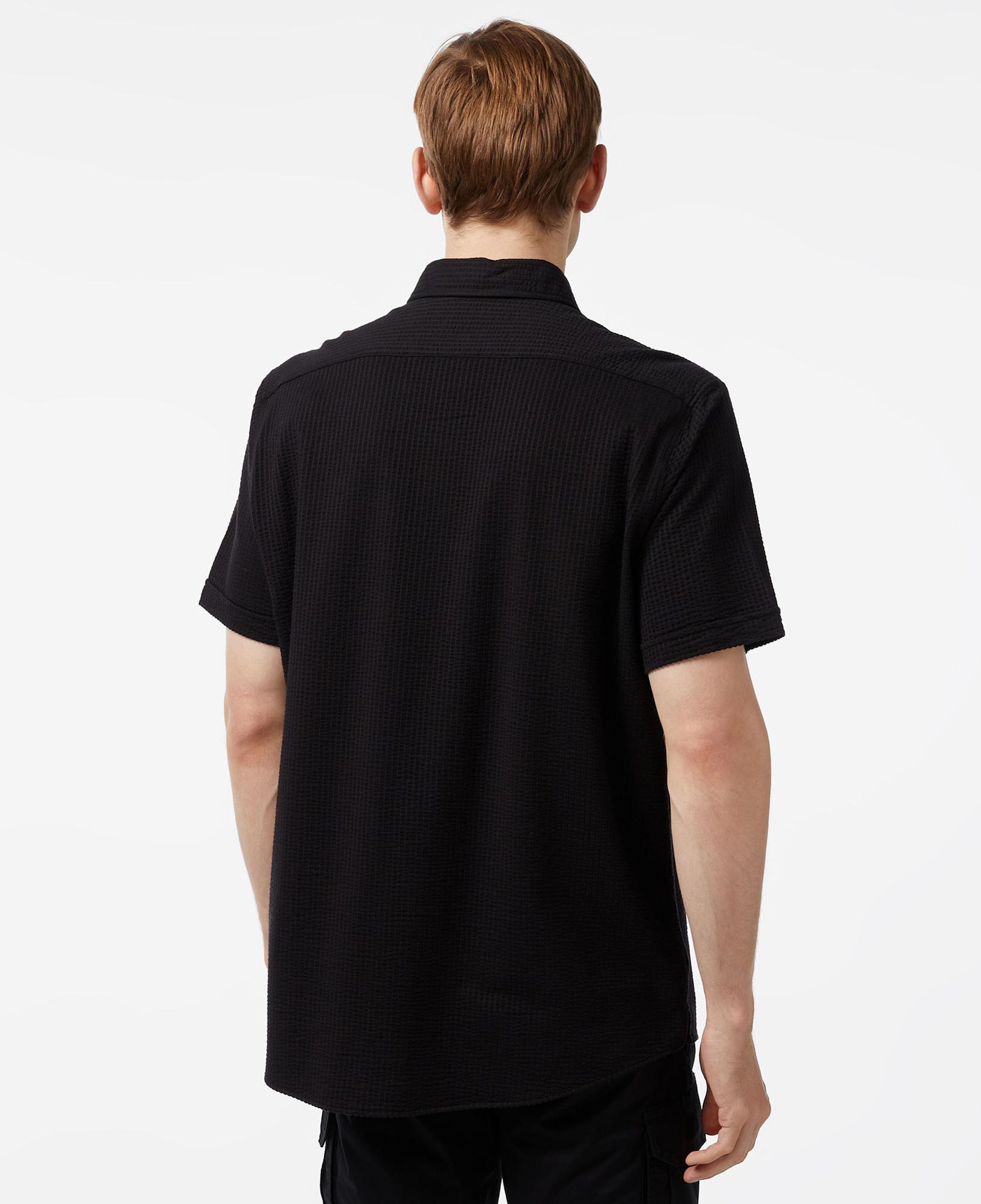 Nautica Erkek Siyah Classic Fit Kısa Kollu Gömlek