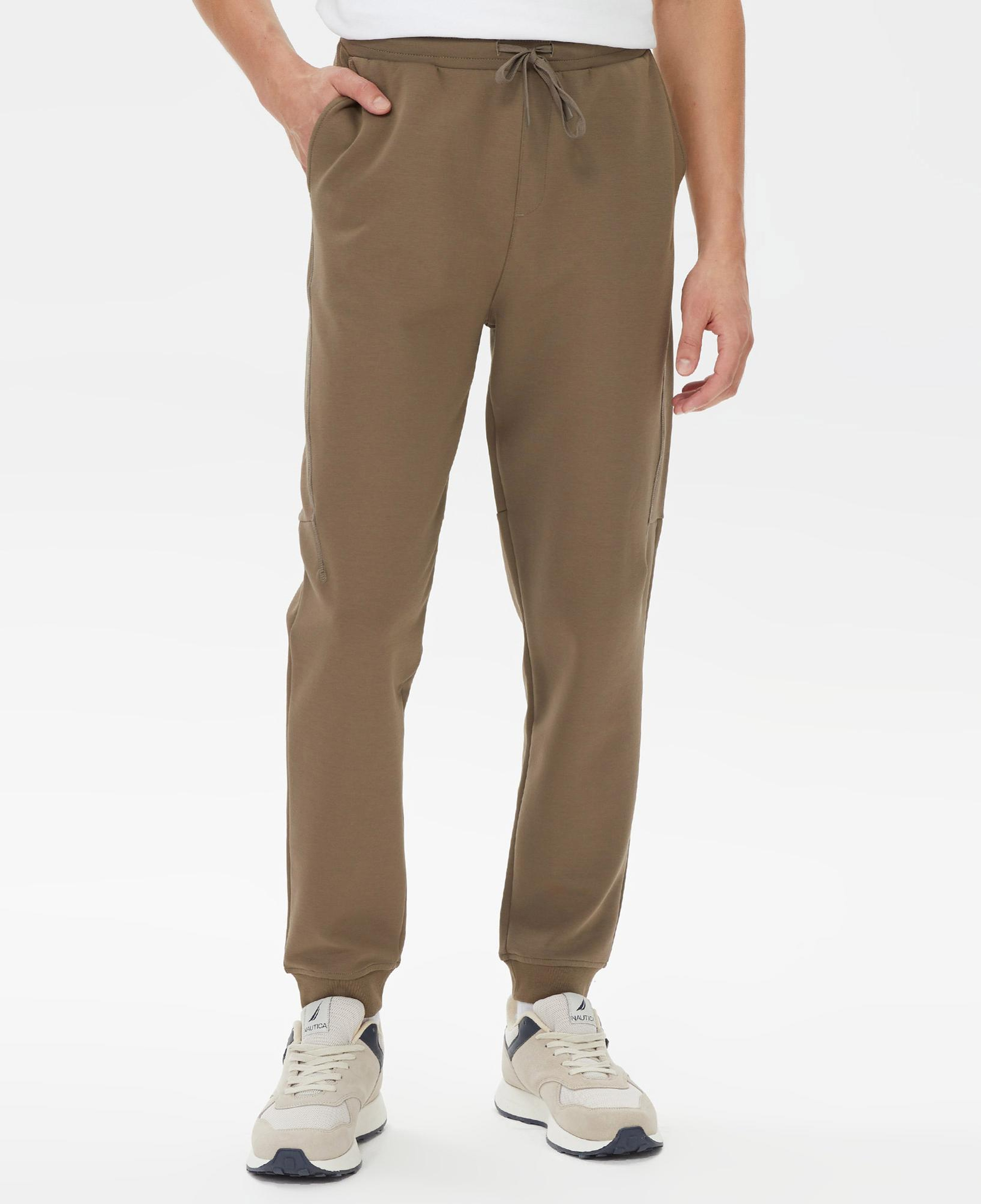 Nautica Erkek Kahverengi Standart Fit Eşofman Altı