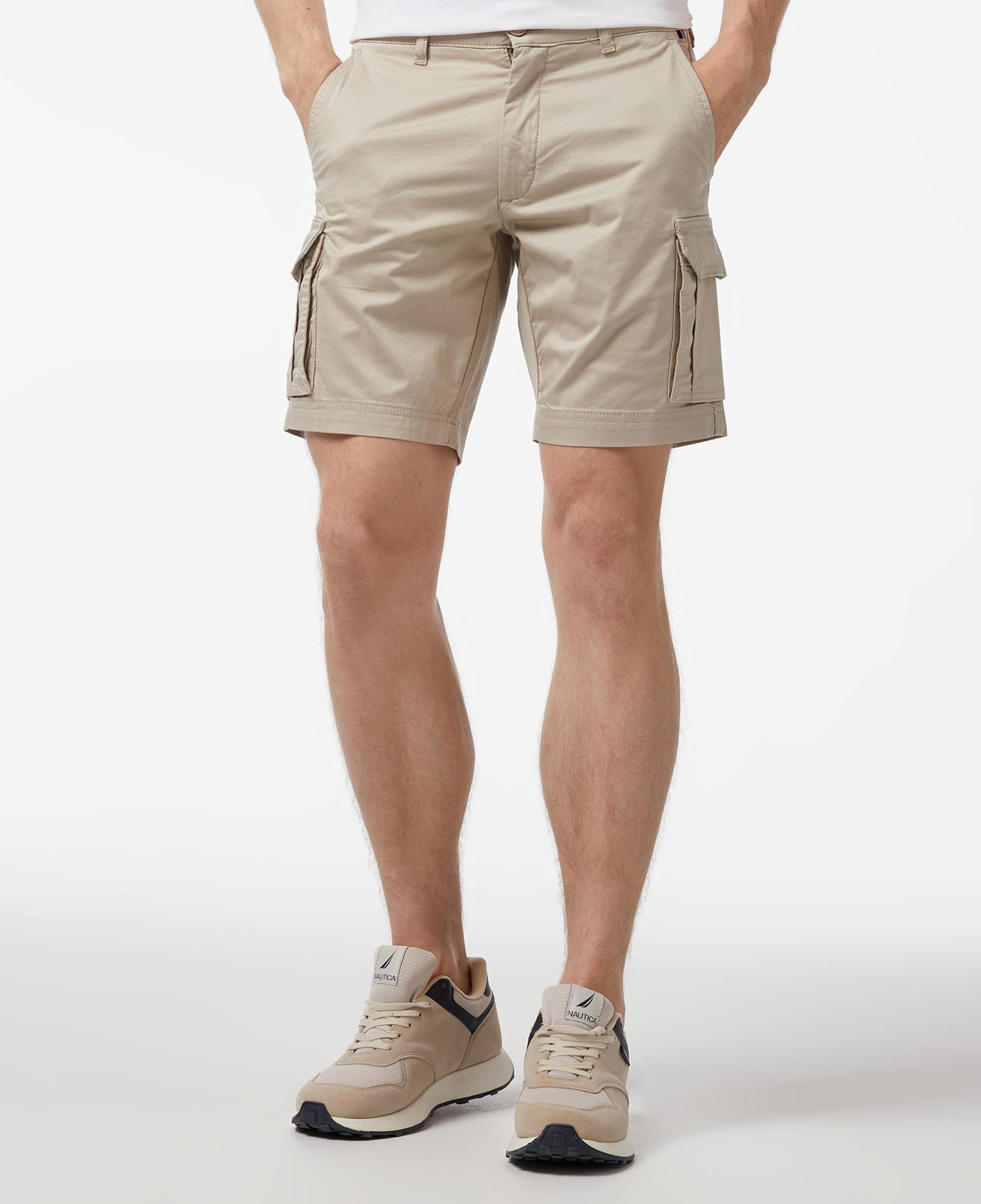 Nautica Erkek Bej Regular Fit Şort