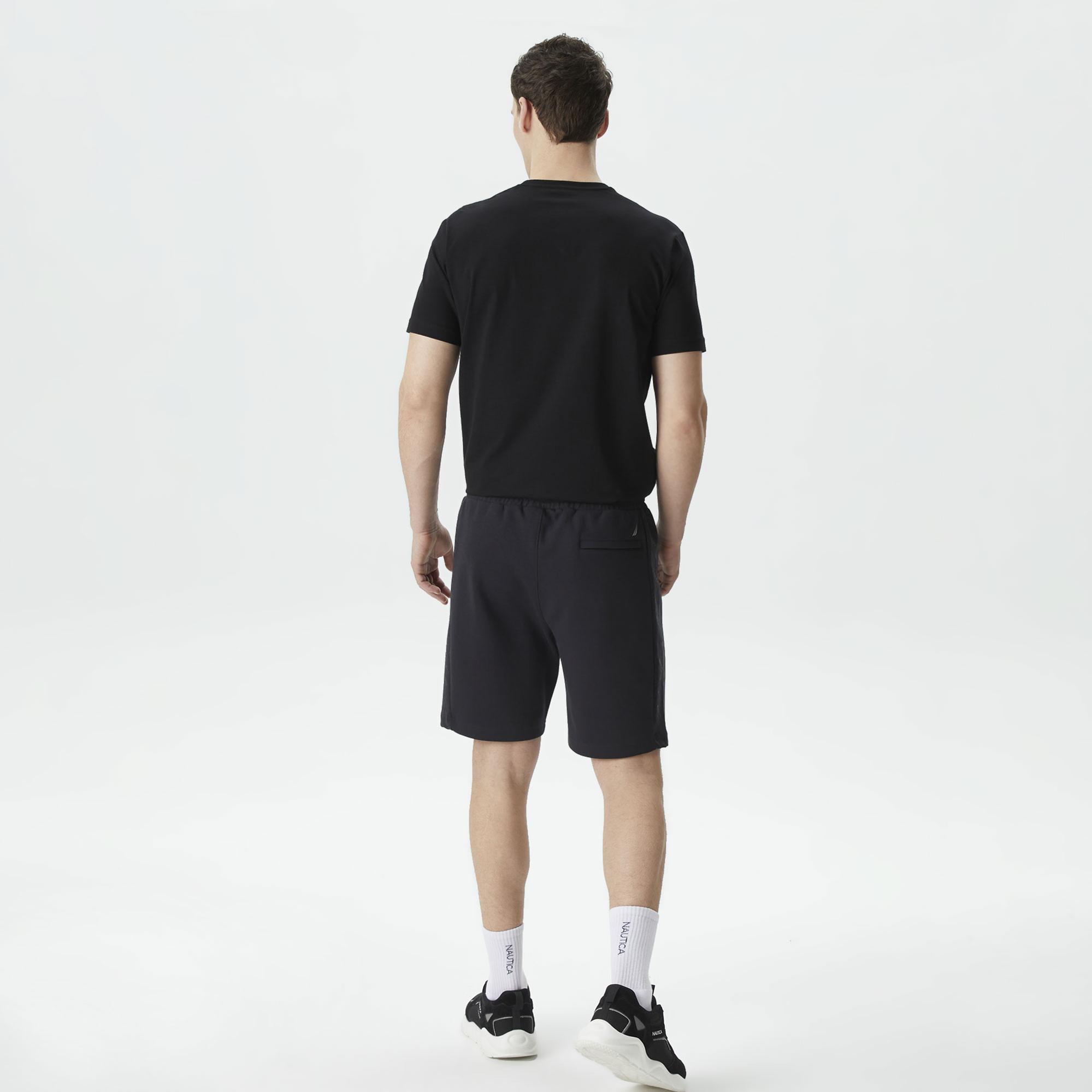 Nautica Erkek Siyah Standart Fit Şort