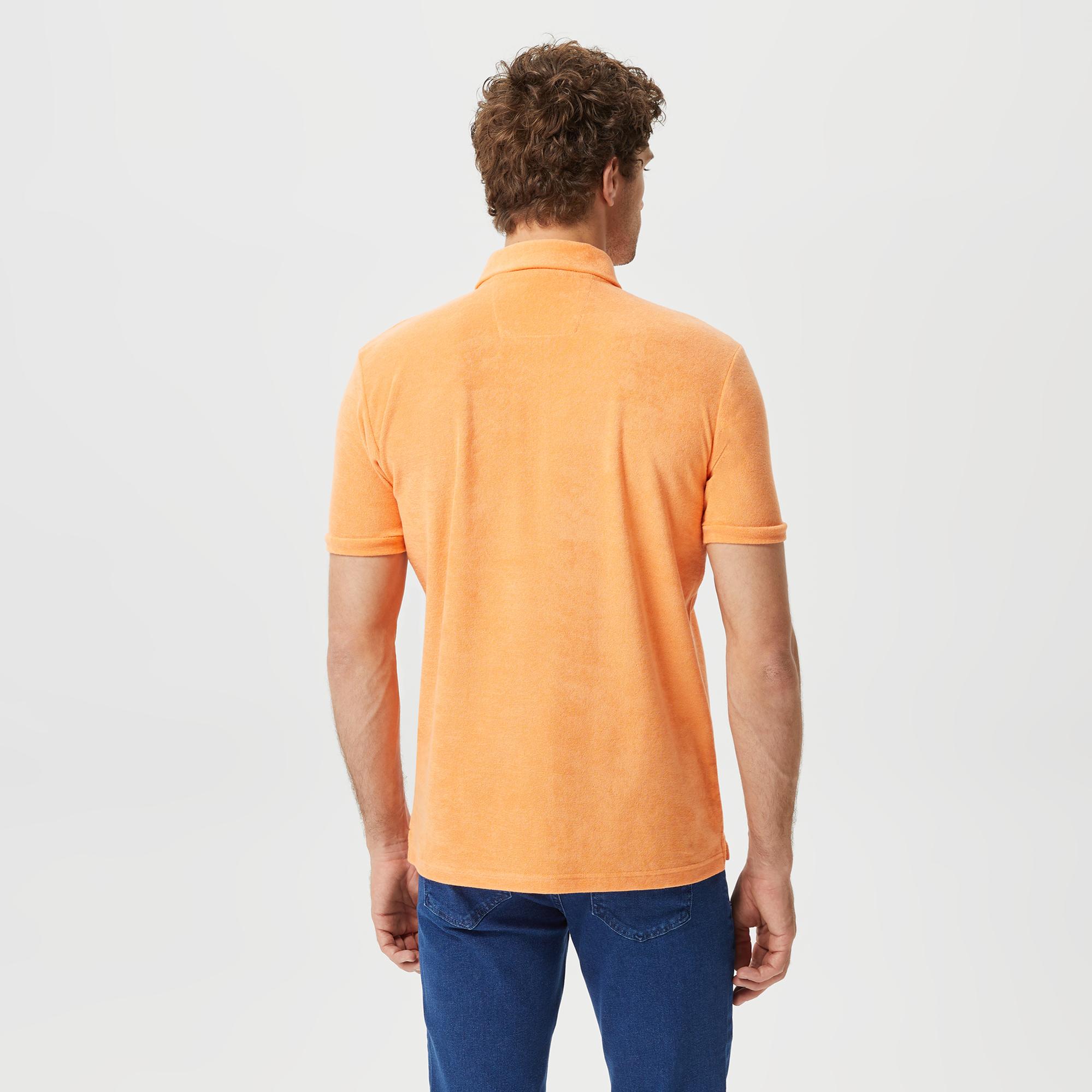 Nautica Erkek Turuncu Kısa Kollu Polo