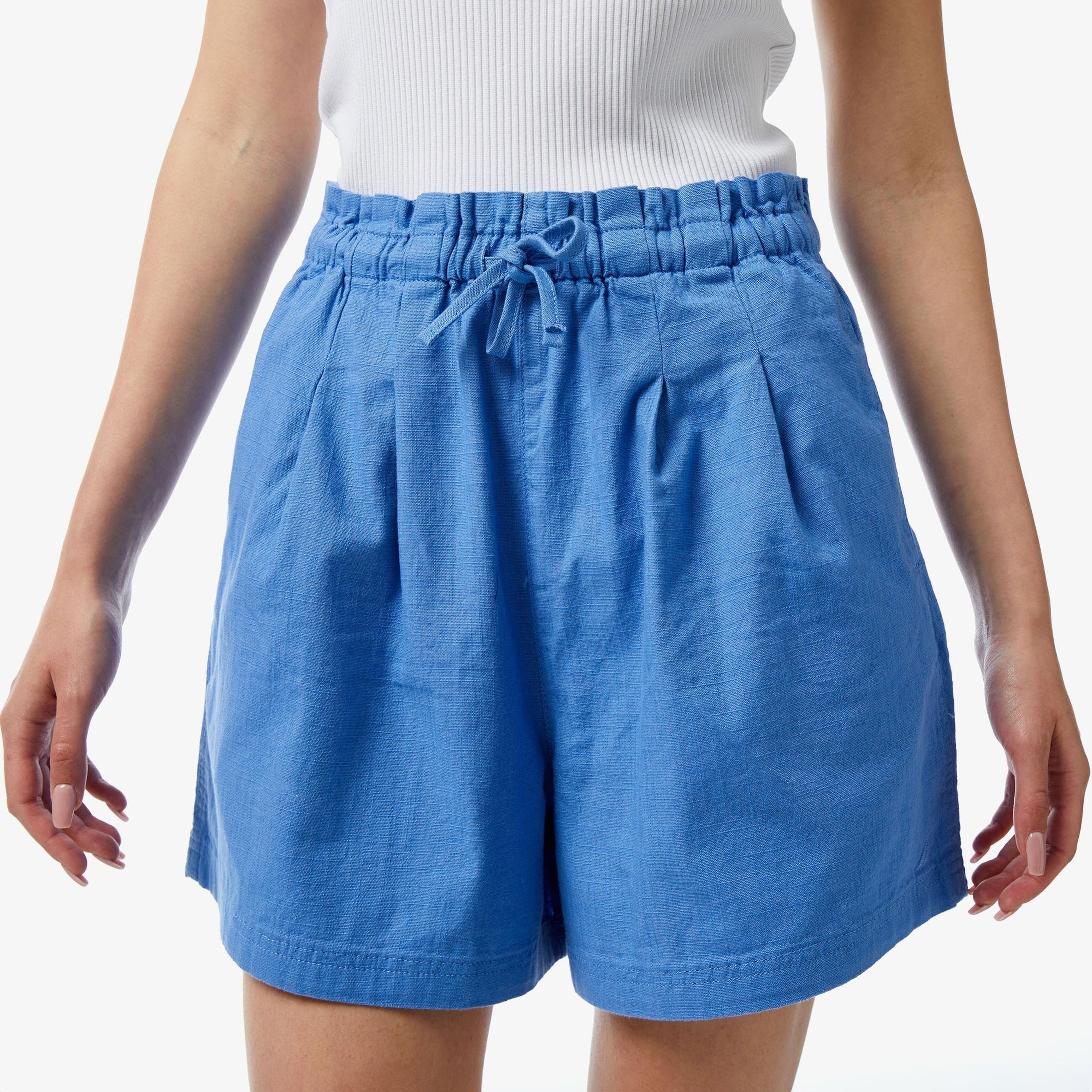 Nautica Kadın Mavi Relaxed Fit Şort