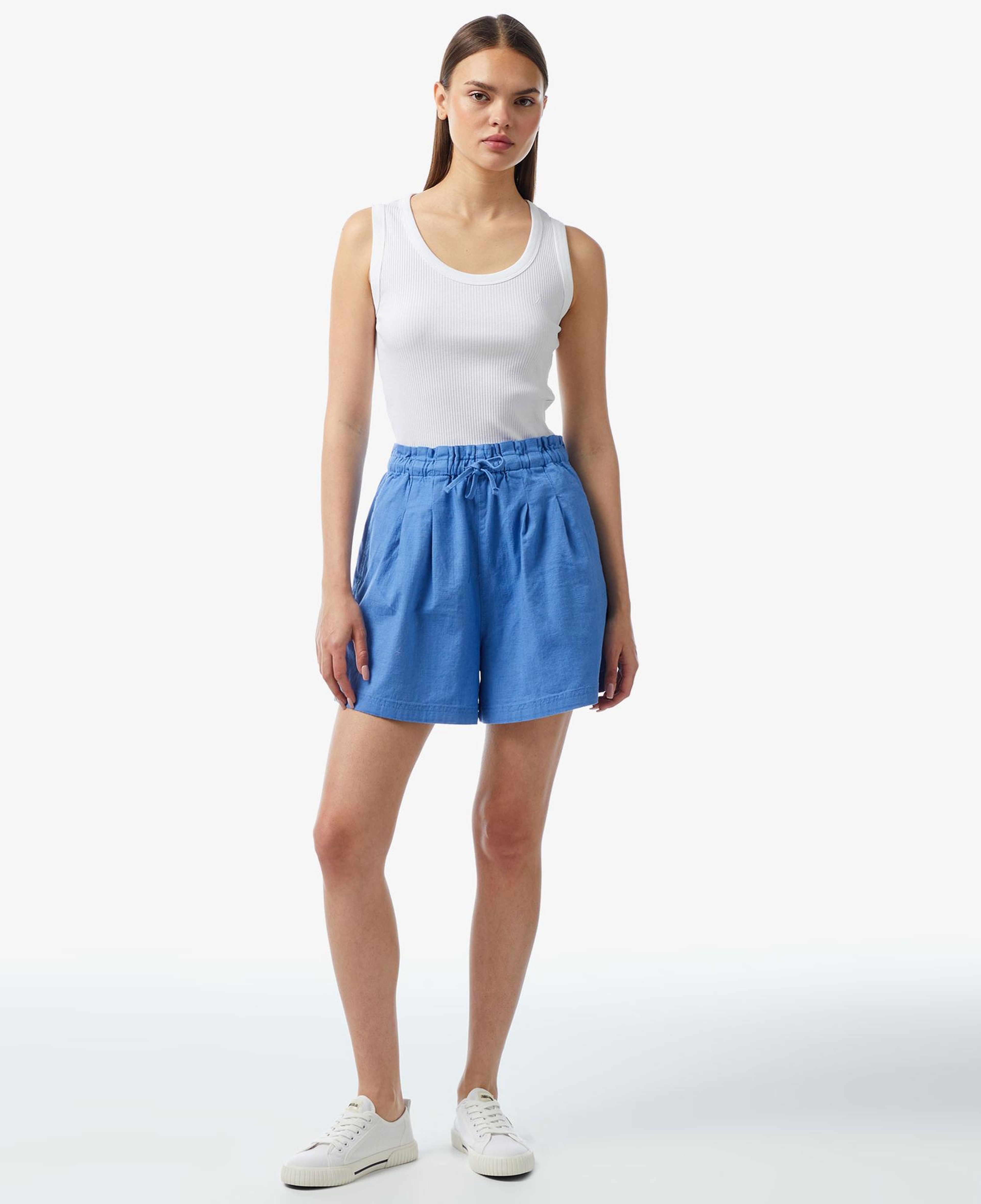 Nautica Kadın Mavi Relaxed Fit Şort