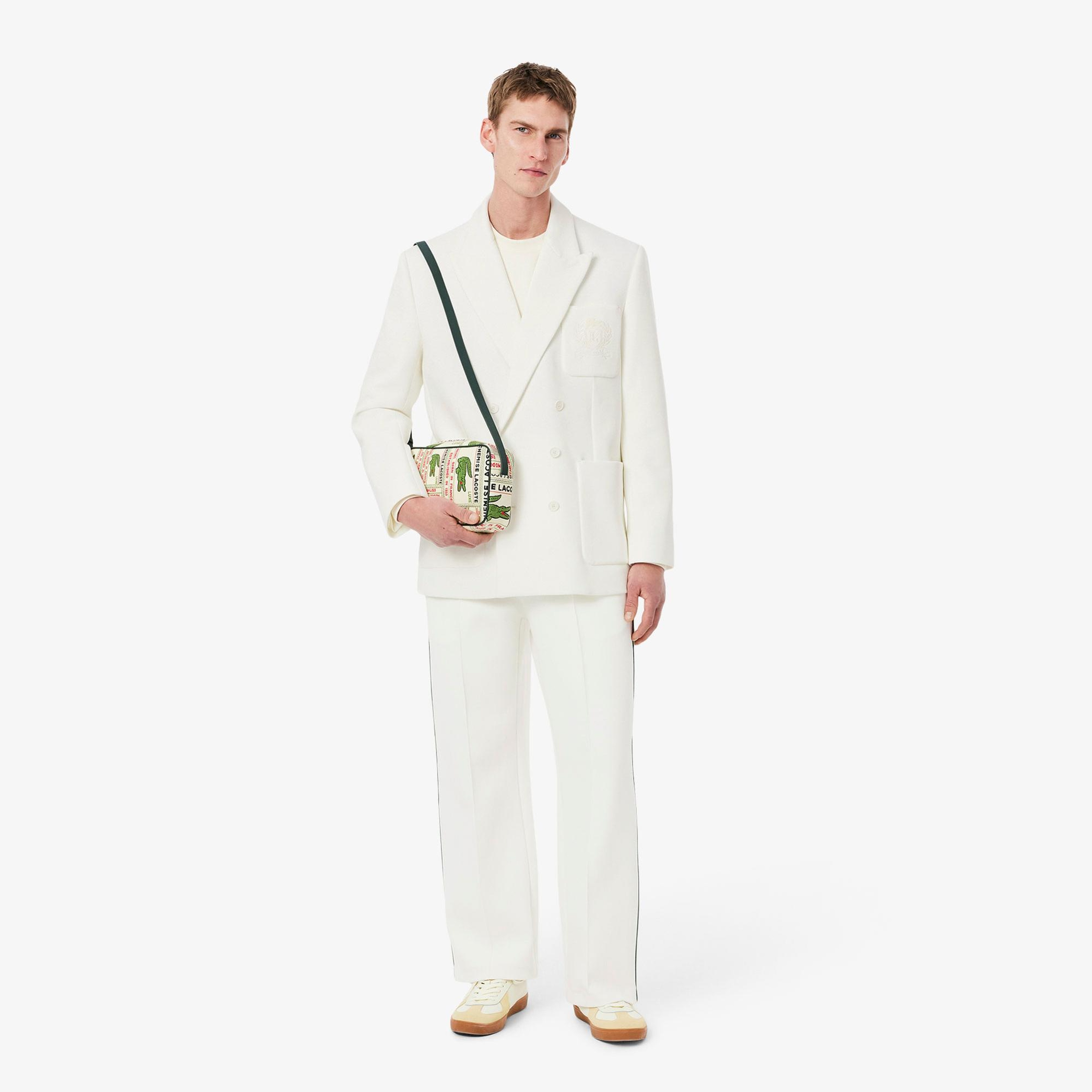 Lacoste Erkek Loose Fit Beyaz Eşofman Altı