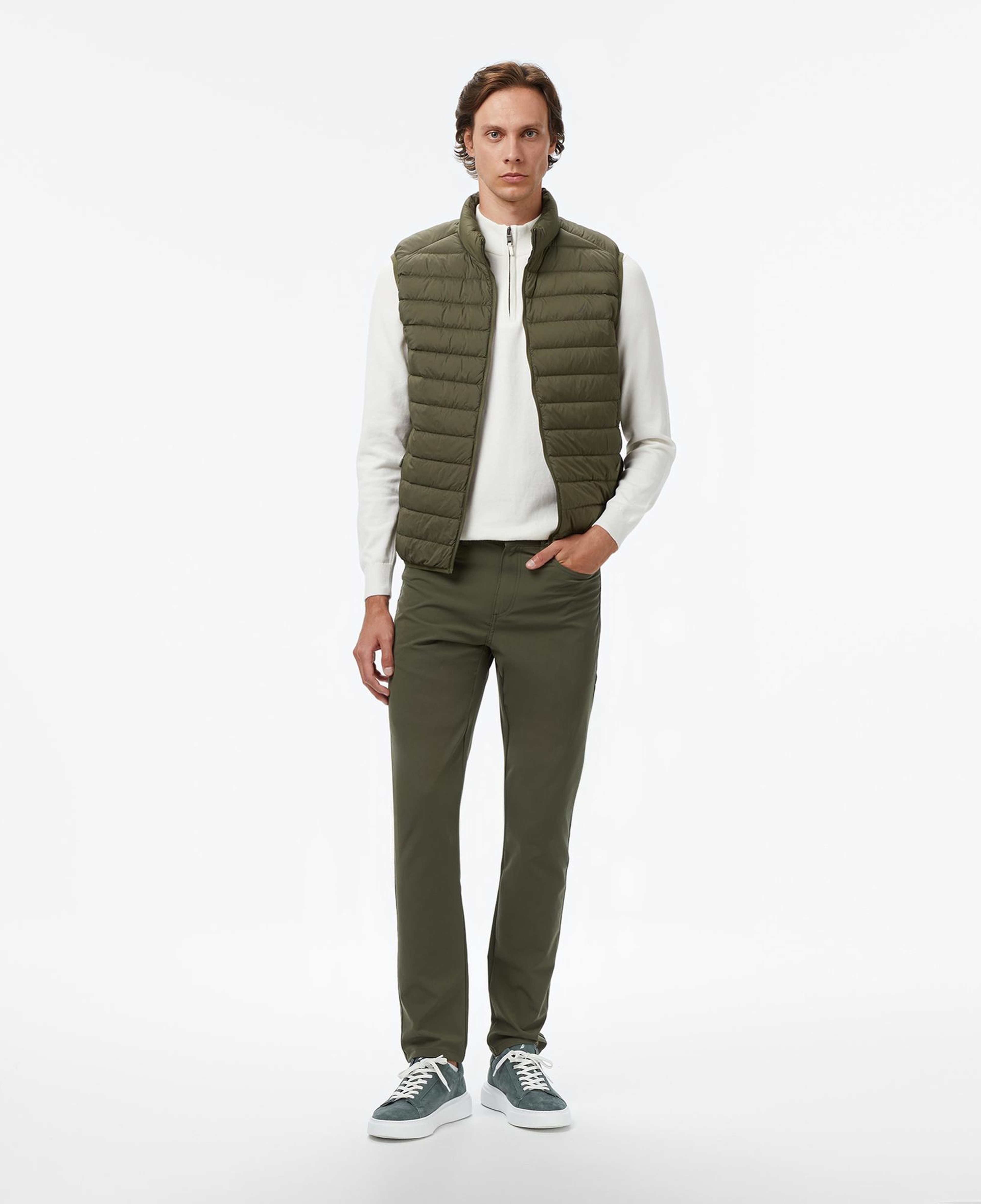 Nautica Erkek Yeşil Su İtici Özellikli Yelek