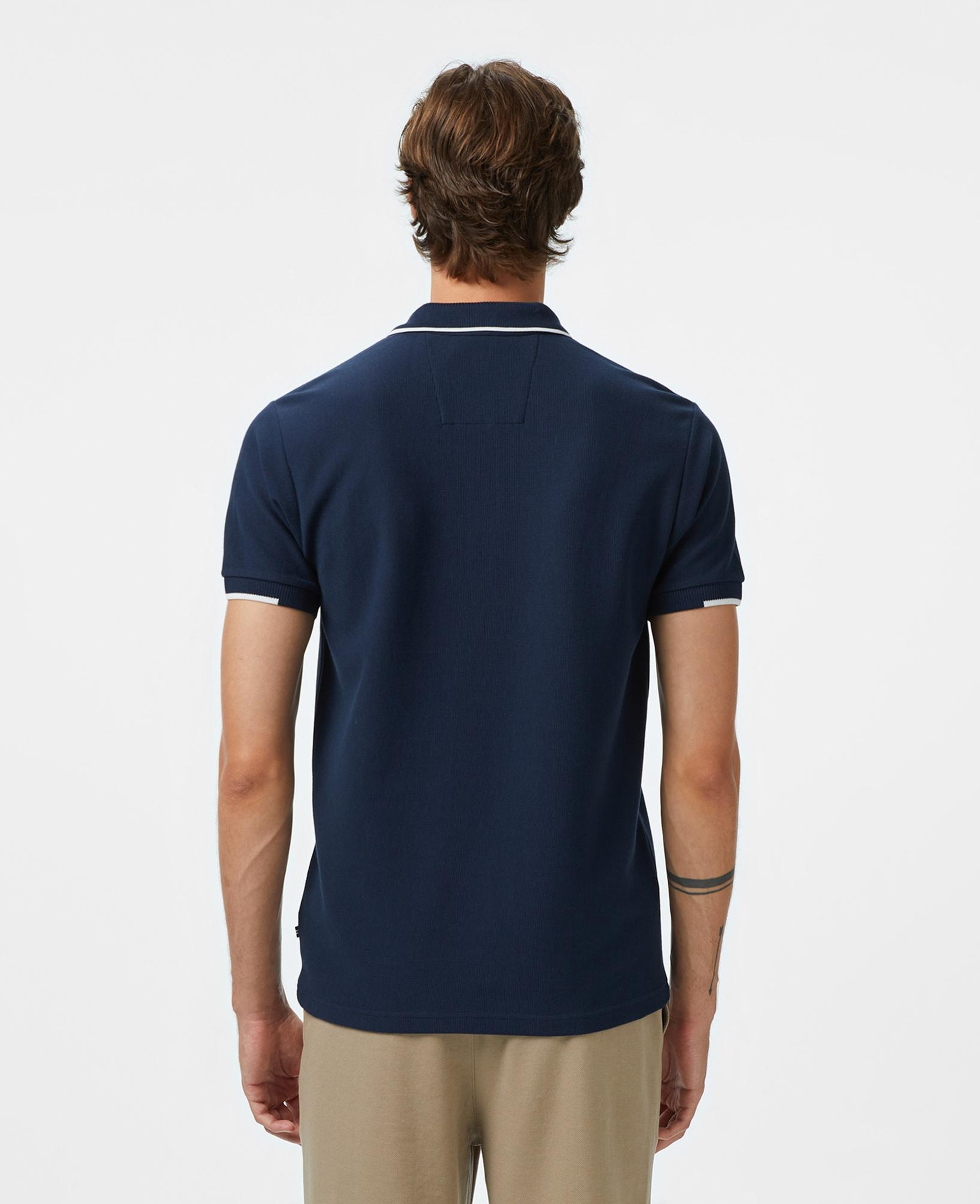 Nautica Erkek Lacivert Classic Fit Polo Yaka T-Shirt