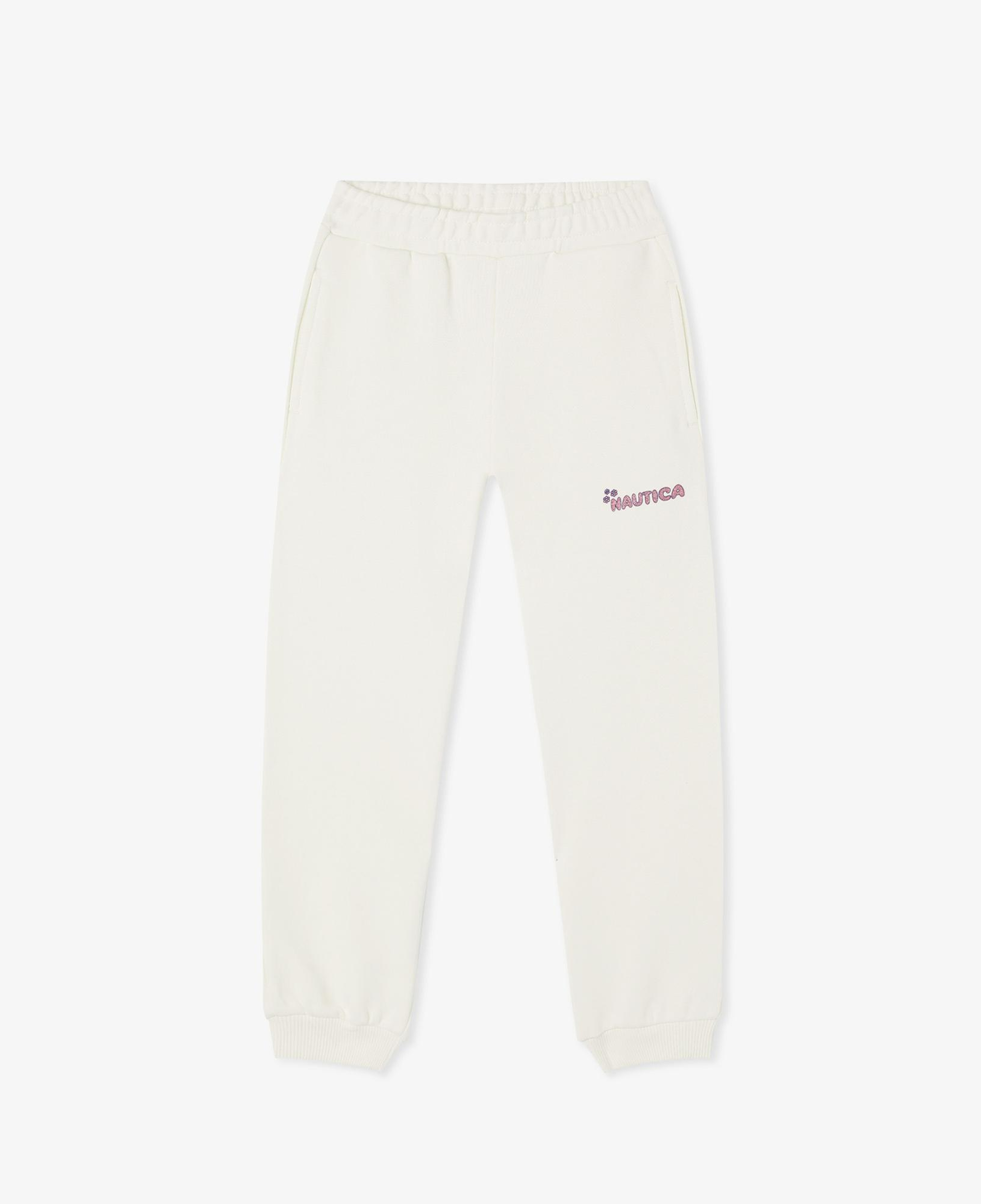 Nautica Kız Çocuk Kırık Beyaz Eşofman Altı