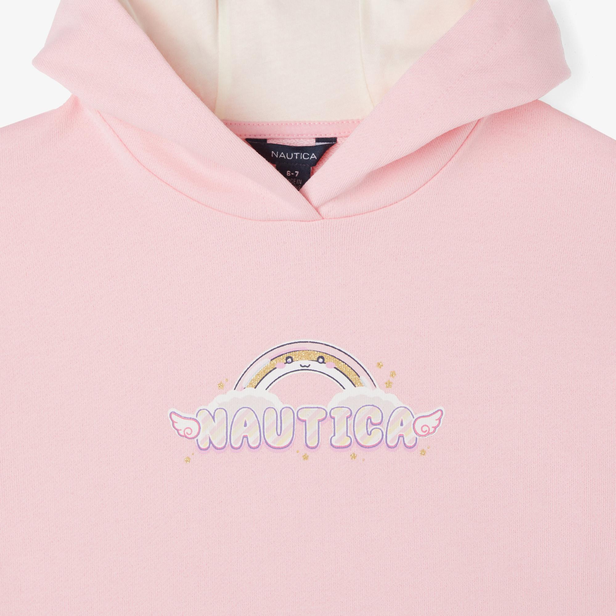 Nautica Kız Çocuk Pembe Sweatshirt