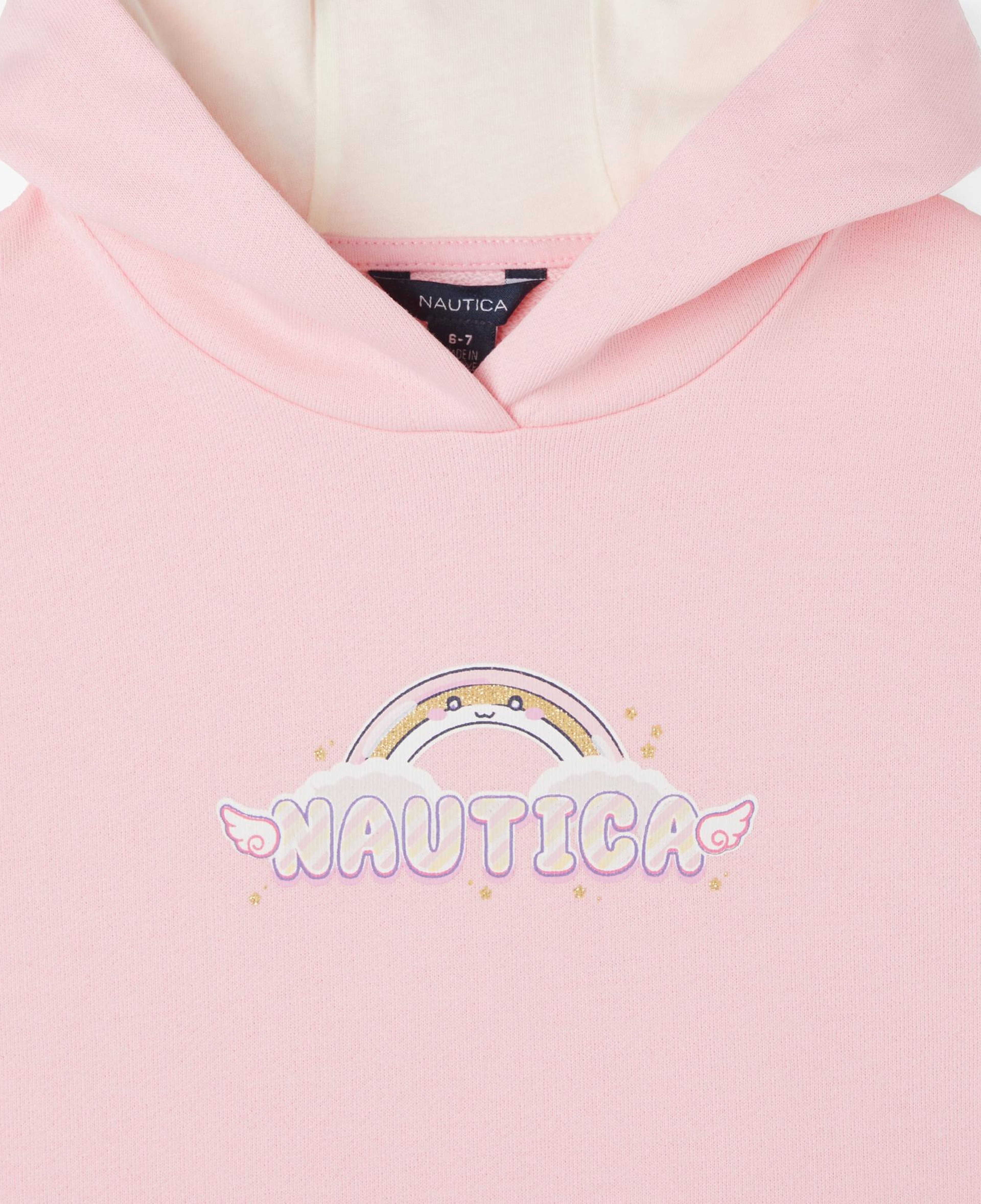 Nautica Kız Çocuk Pembe Sweatshirt