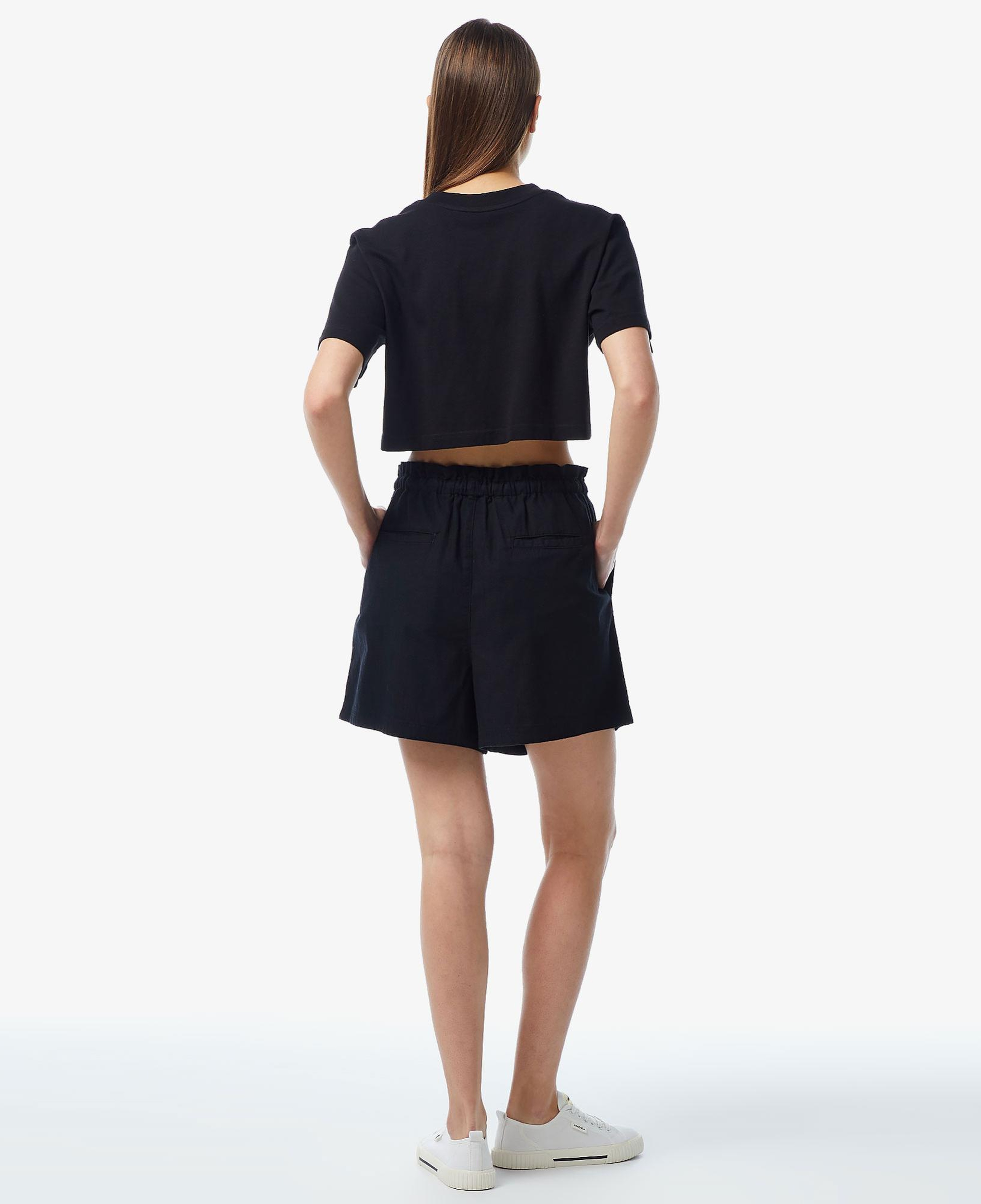 Nautica Kadın Siyah Relaxed Fit Şort