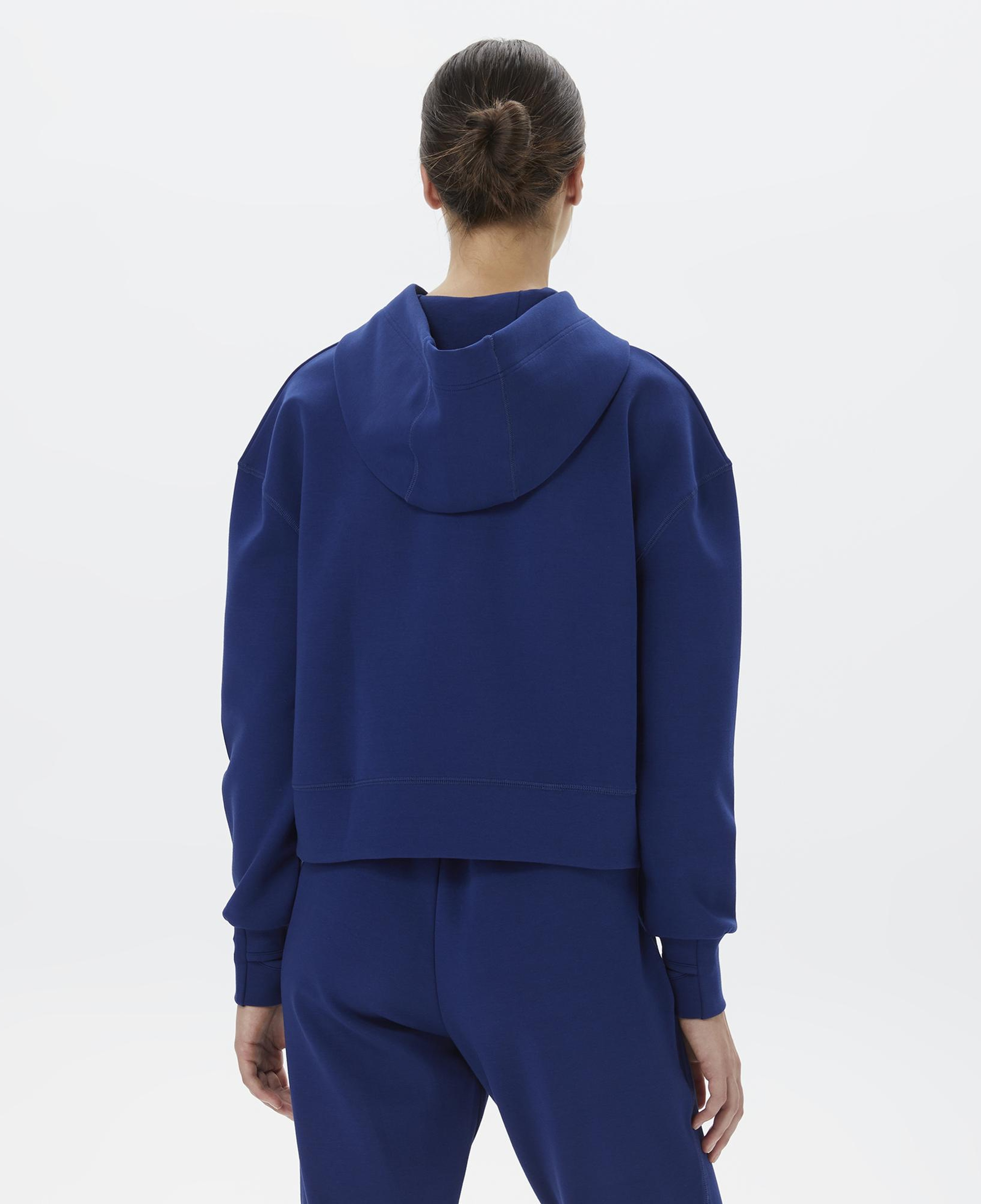 Nautica Kadın Mavi Relaxed Fit Kapüşonlu Hoodie