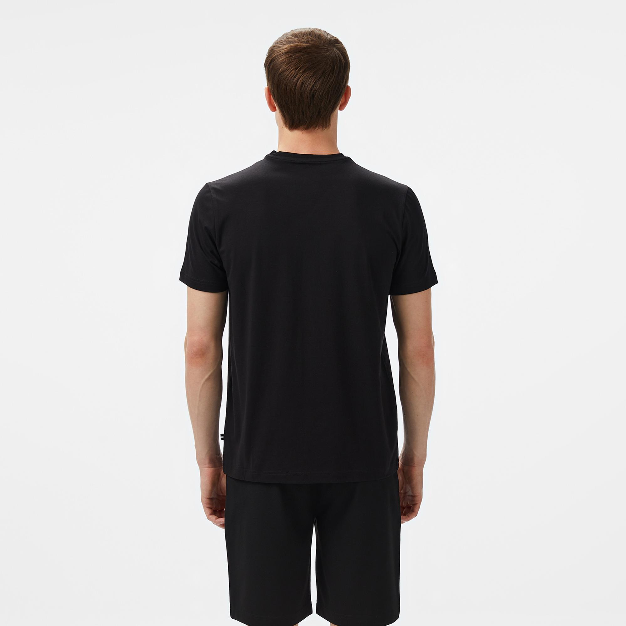Nautica Erkek Siyah Regular Fit T-Shirt