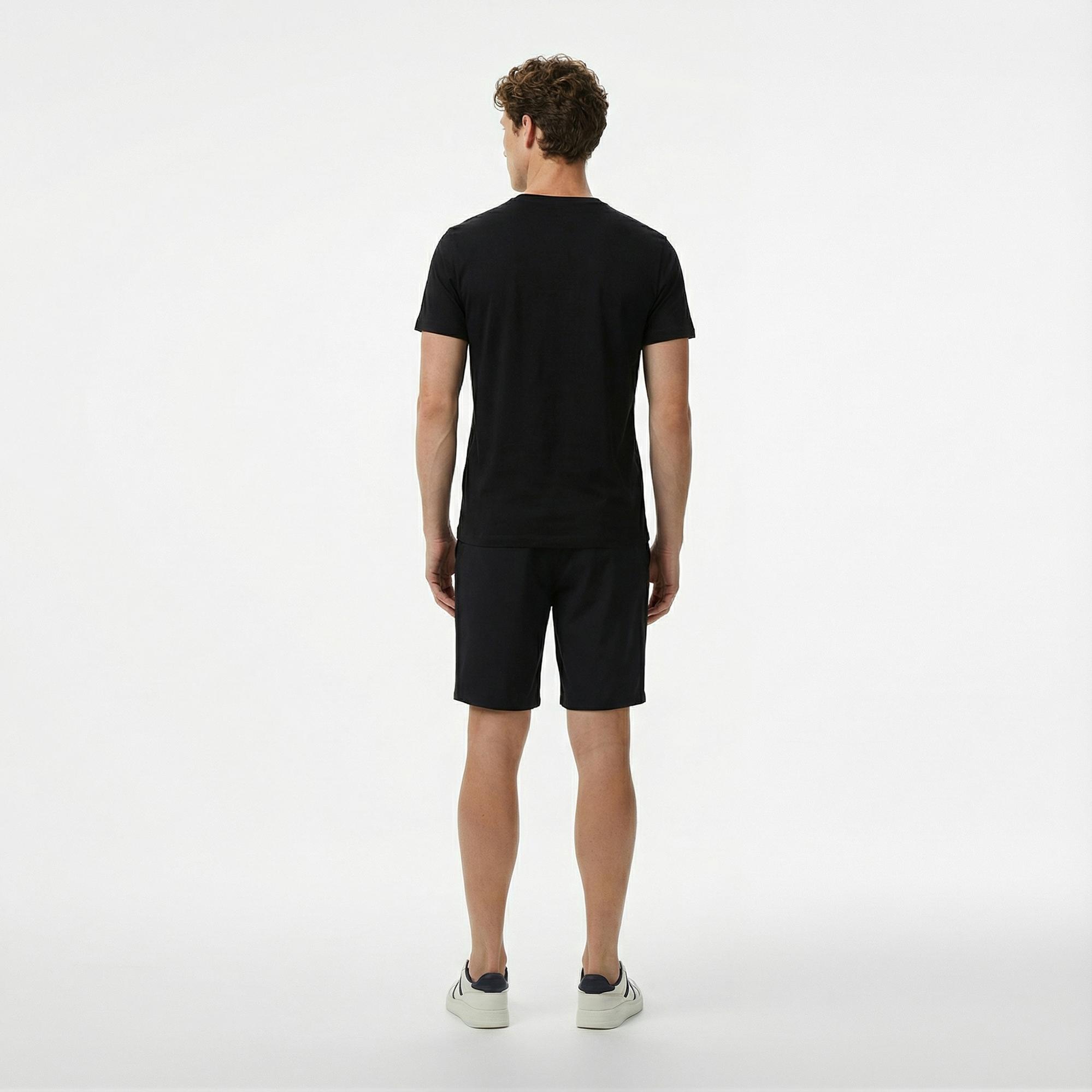 Nautica Erkek Siyah Bermuda