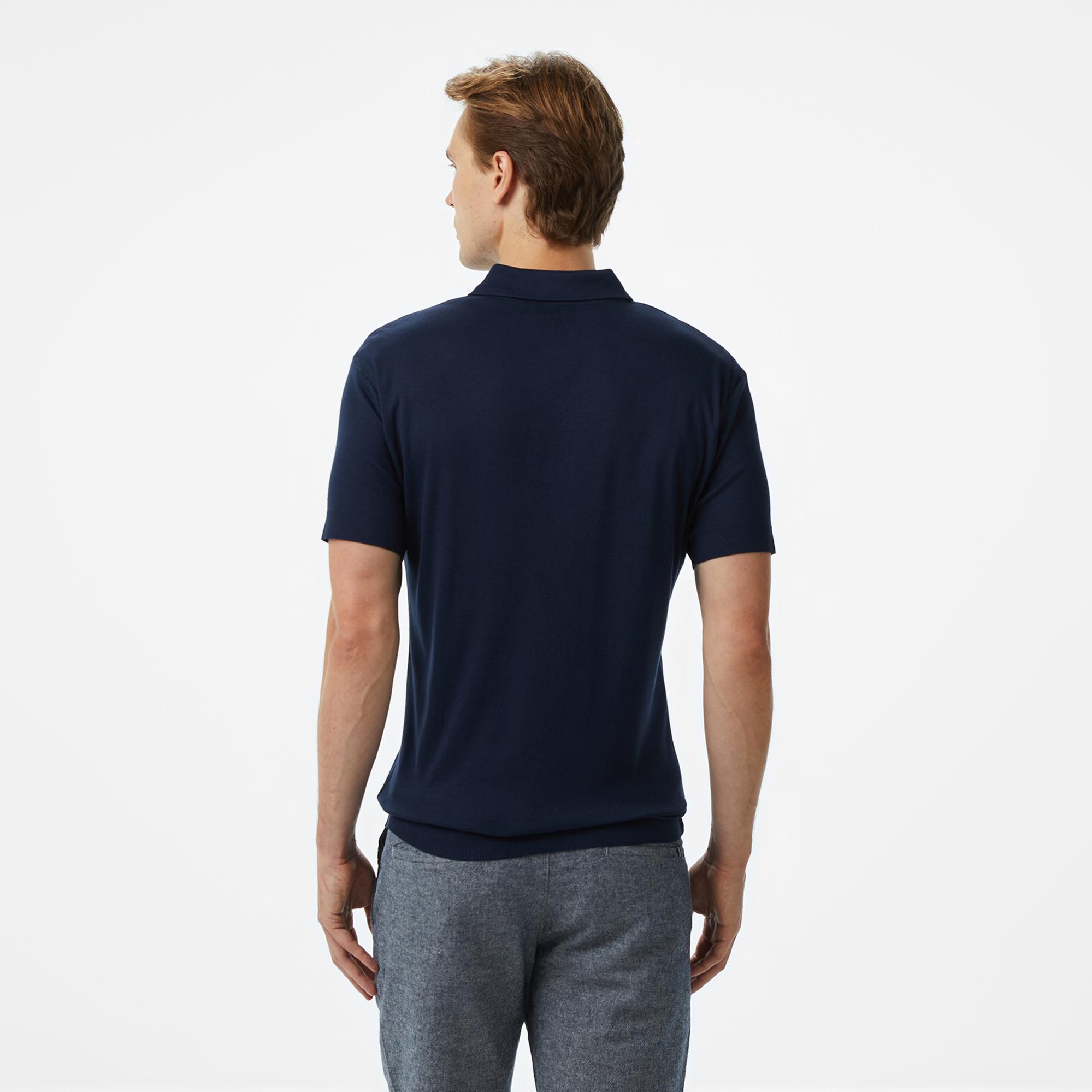 Nautica Erkek Lacivert Classic Fit Polo