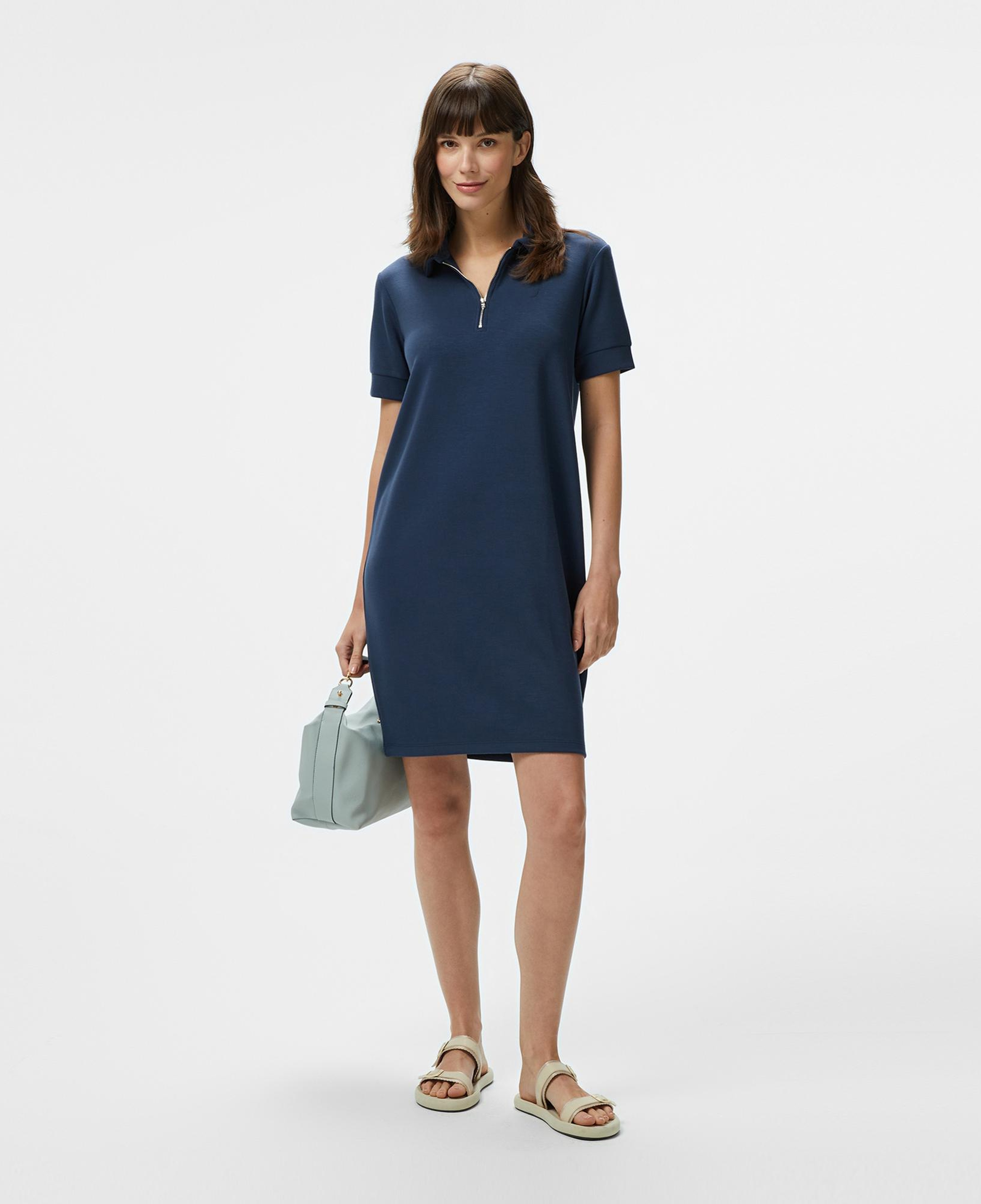 Nautica Kadın Lacivert Regular Fit Elbise