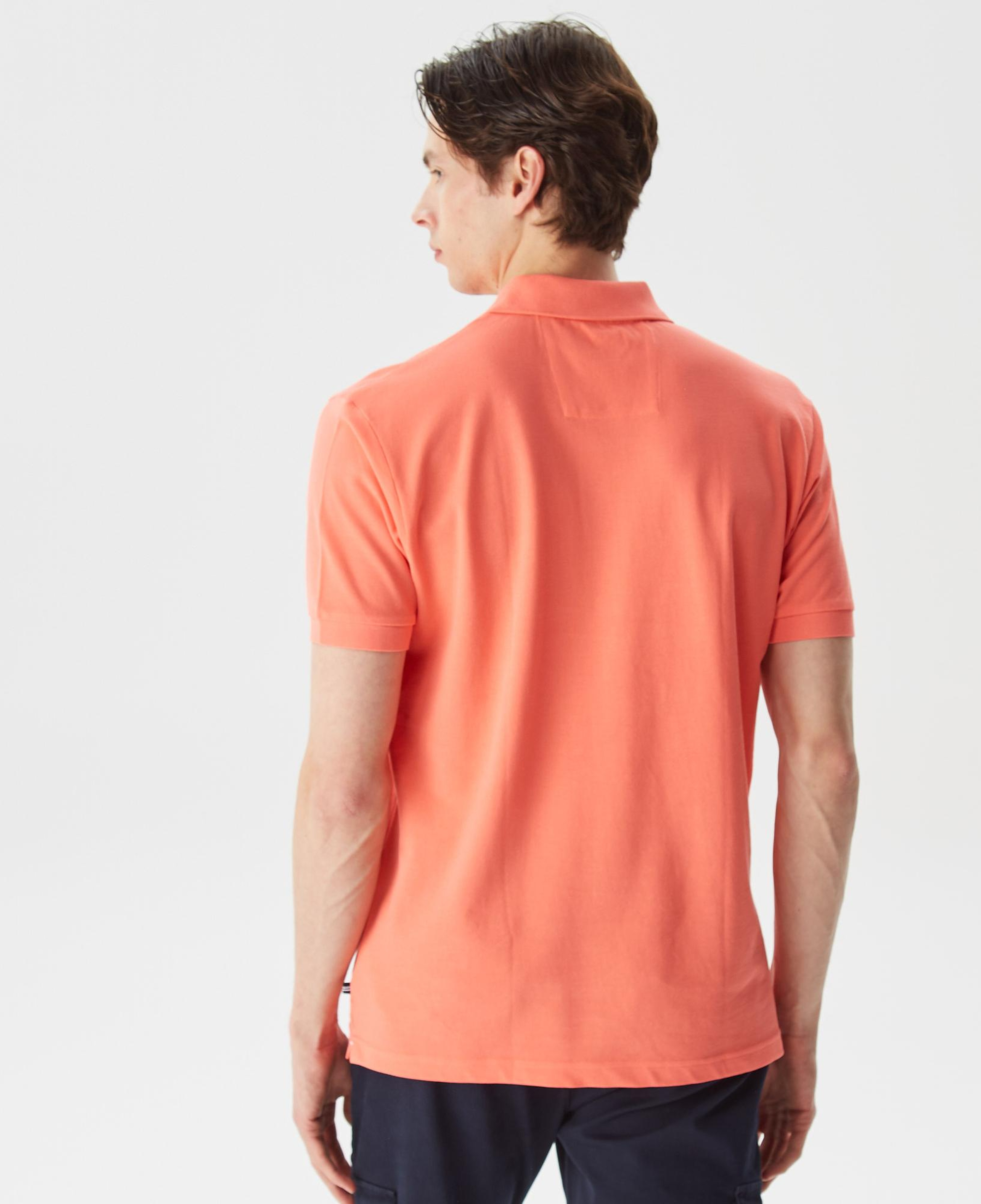 Nautica Erkek Turuncu Classic Fit Kısa Kollu Polo Yaka T-Shirt