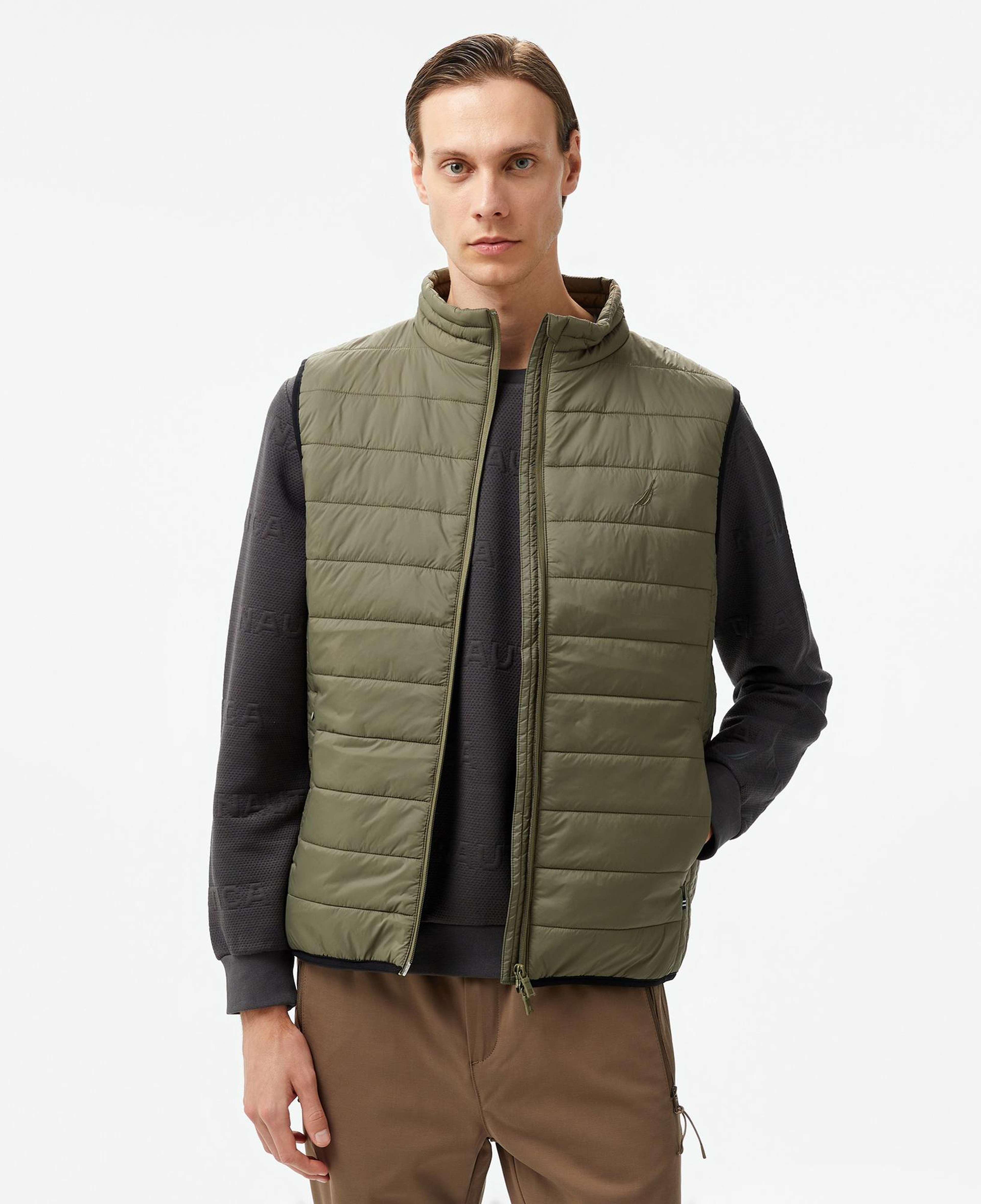 Nautica Erkek Yeşil Yelek