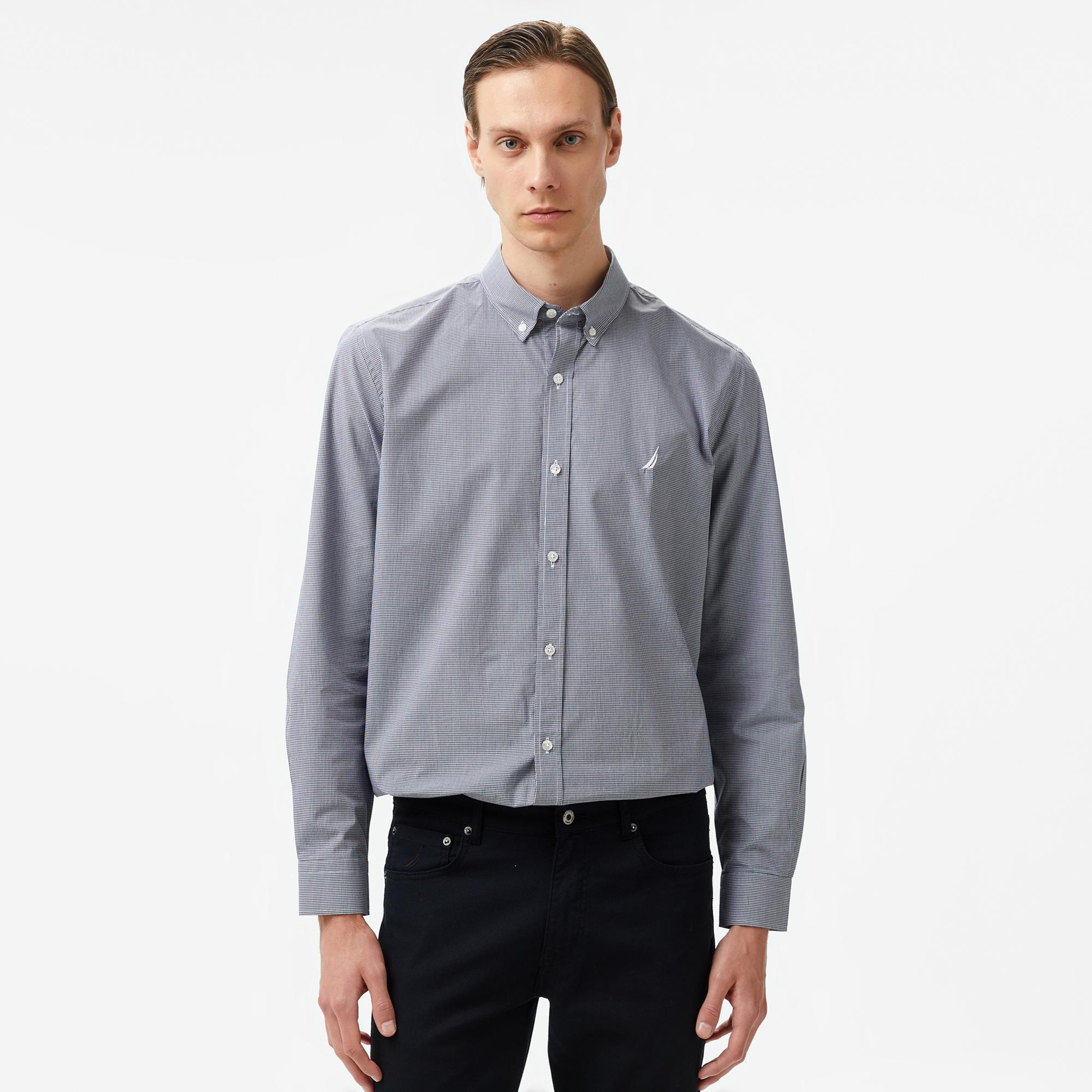 Nautica Erkek Lacivert Gömlek