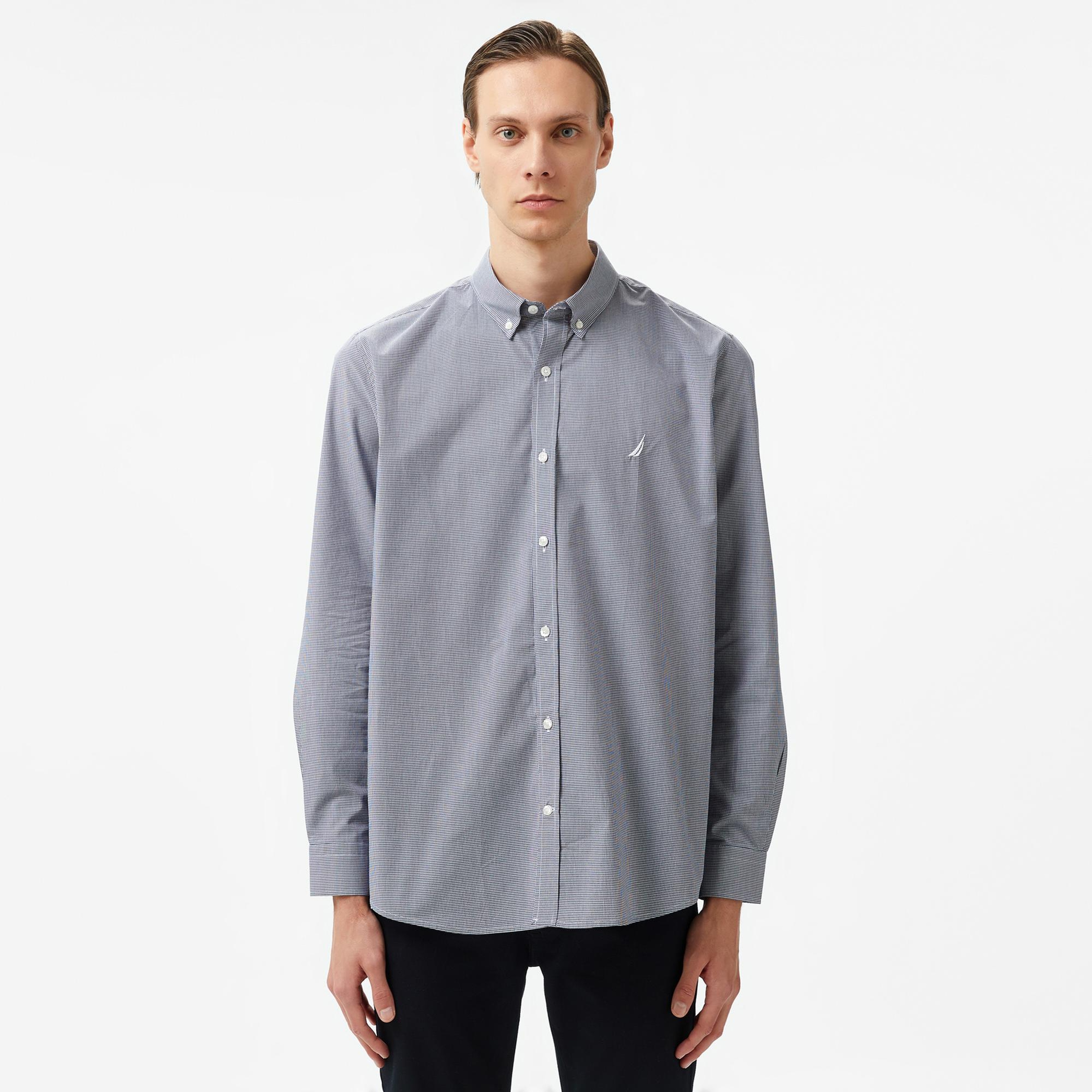 Nautica Erkek Lacivert Gömlek