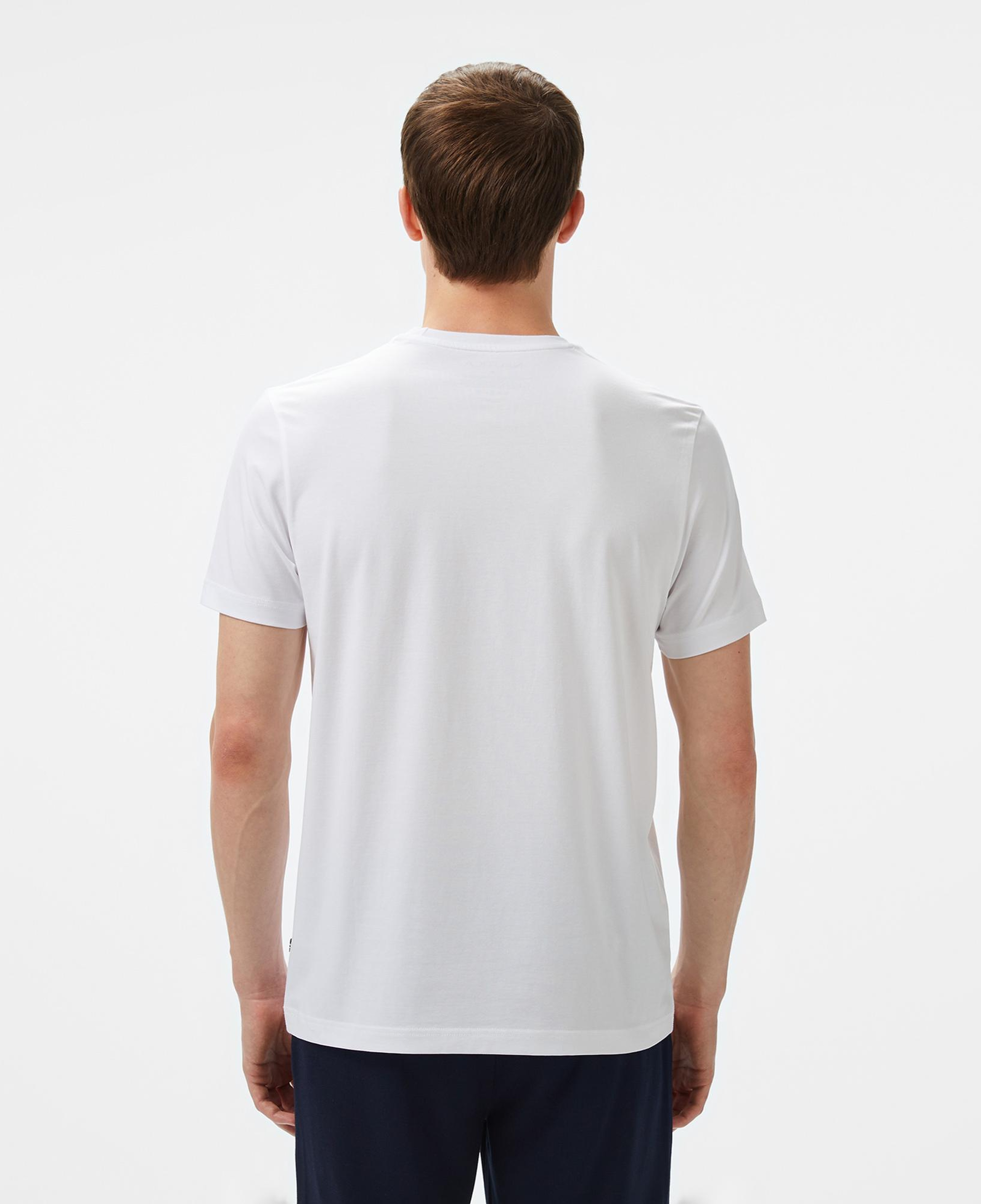 Nautica Erkek Beyaz Regular Fit T-Shirt