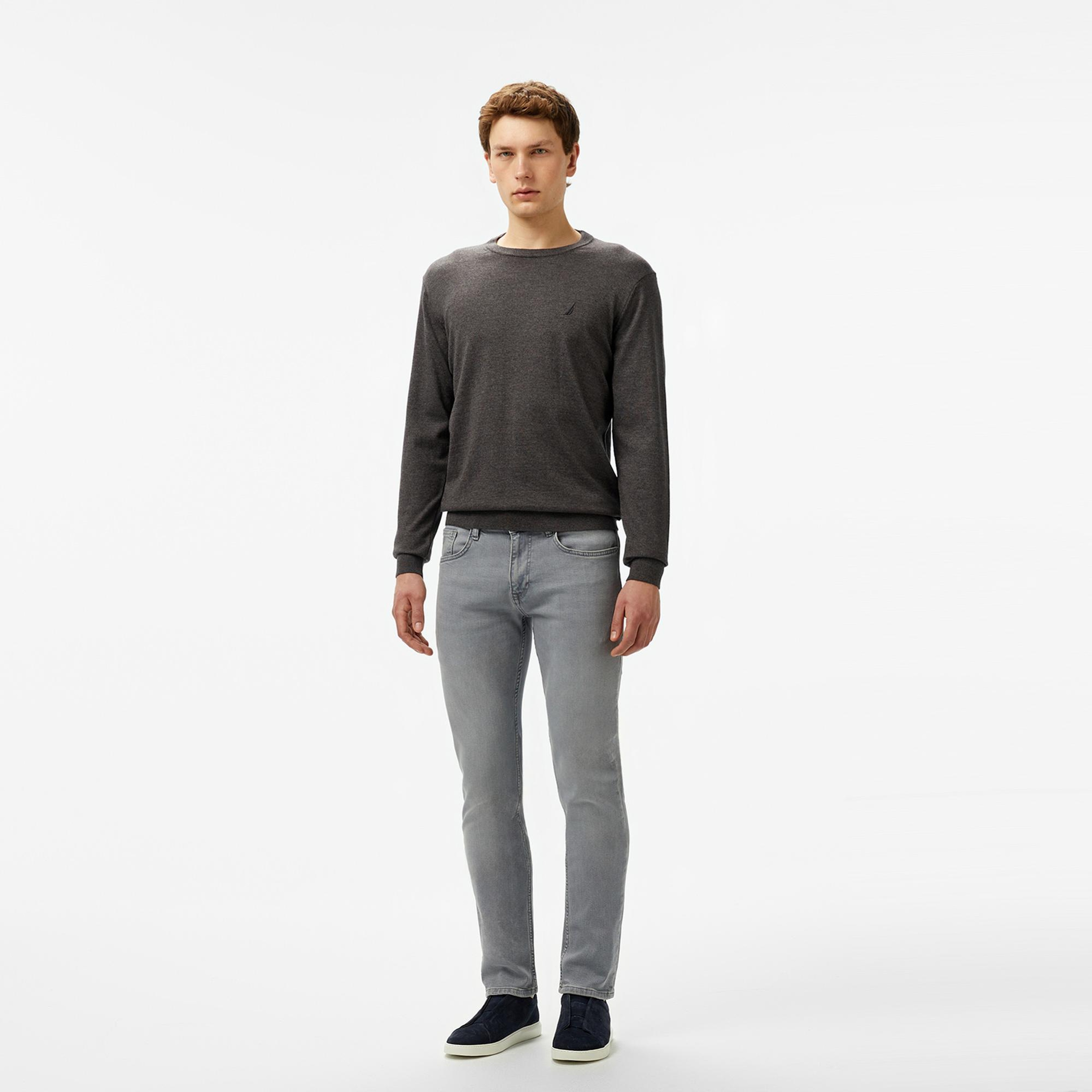 Nautica Erkek Gri Kazak