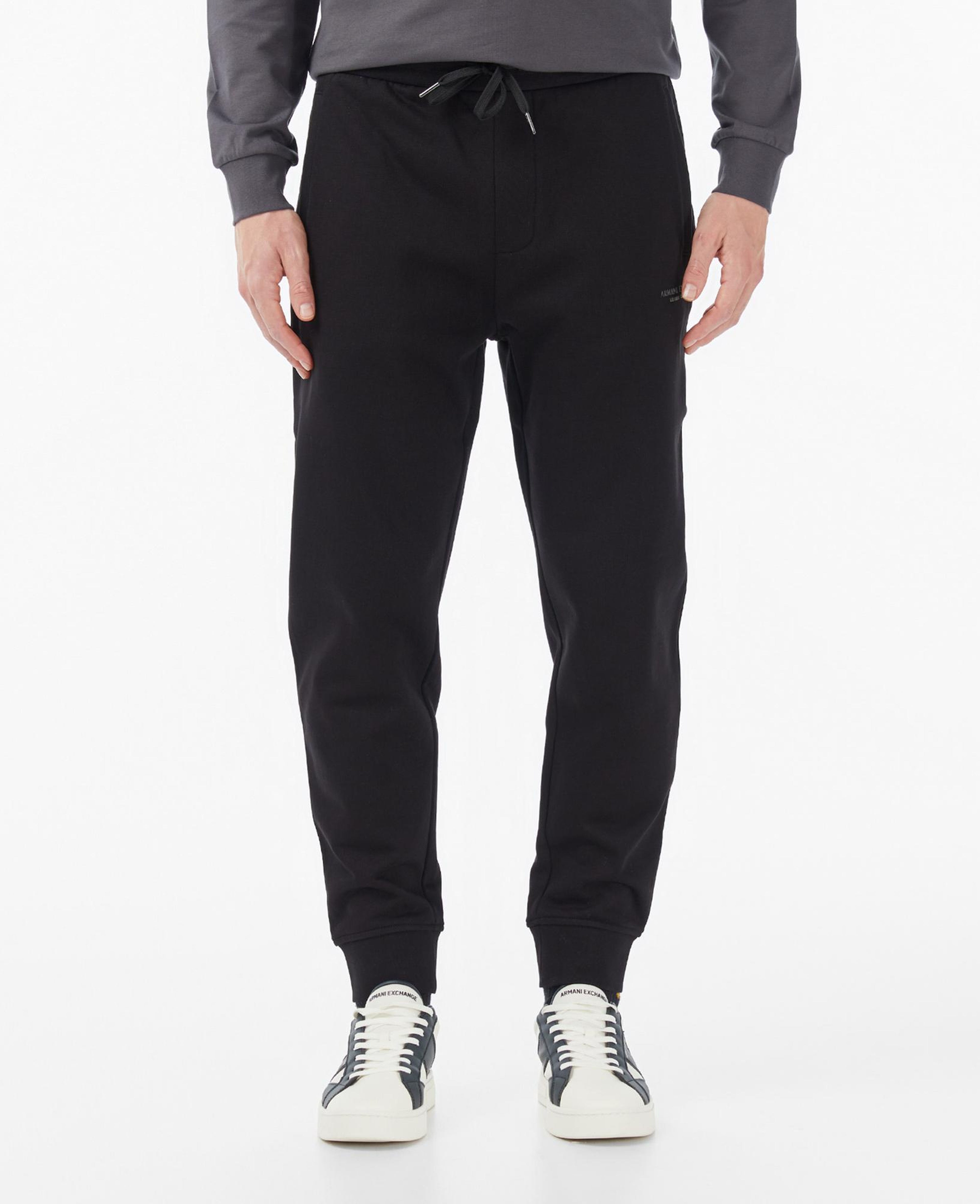 Armani Exchange Erkek Siyah Eşofman Altı