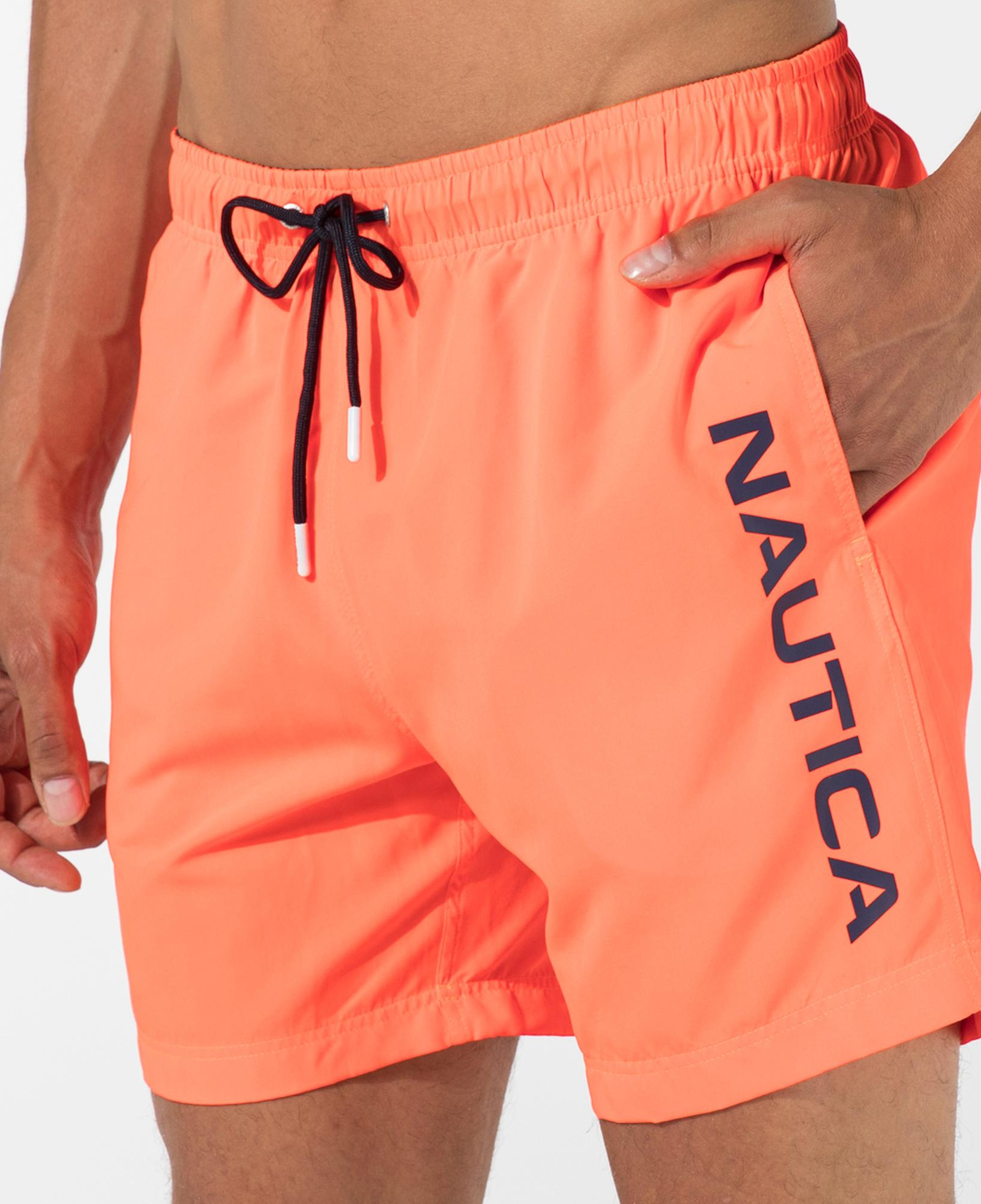 Nautica Erkek Turuncu Deniz Şortu