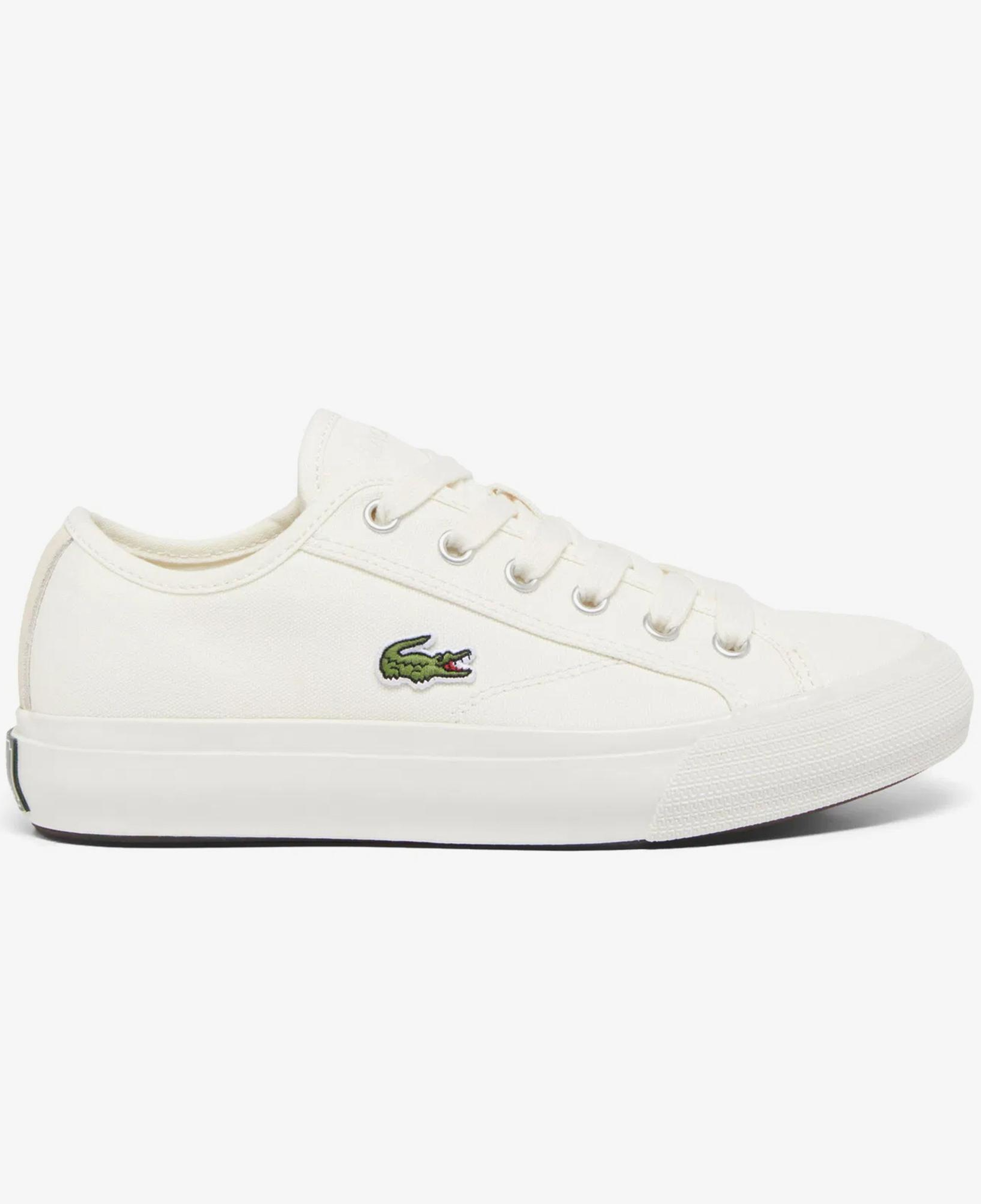Lacoste Backcourt Kadın Krem Sneaker