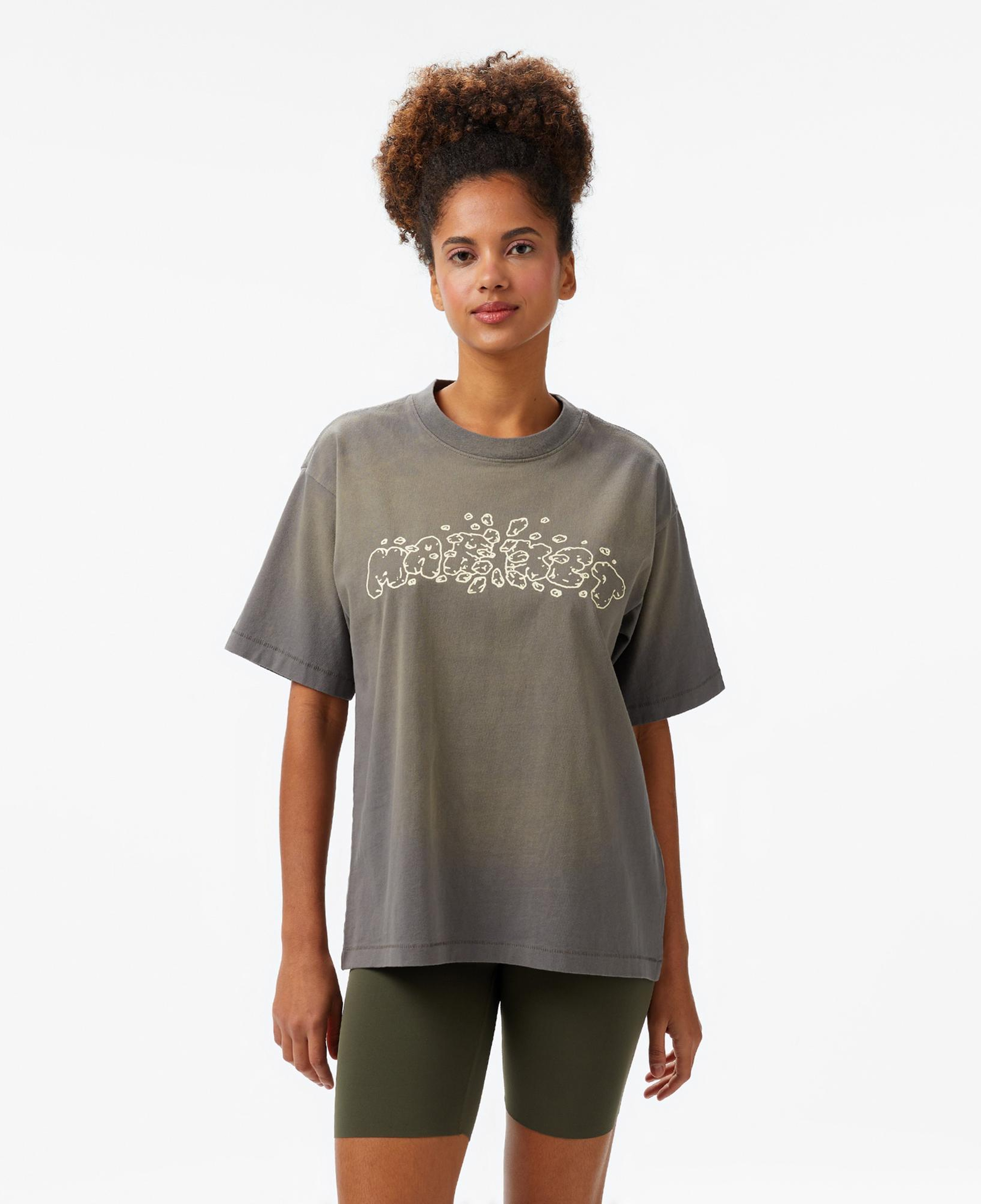 The Market Crash Unisex Yeşil T-Shirt