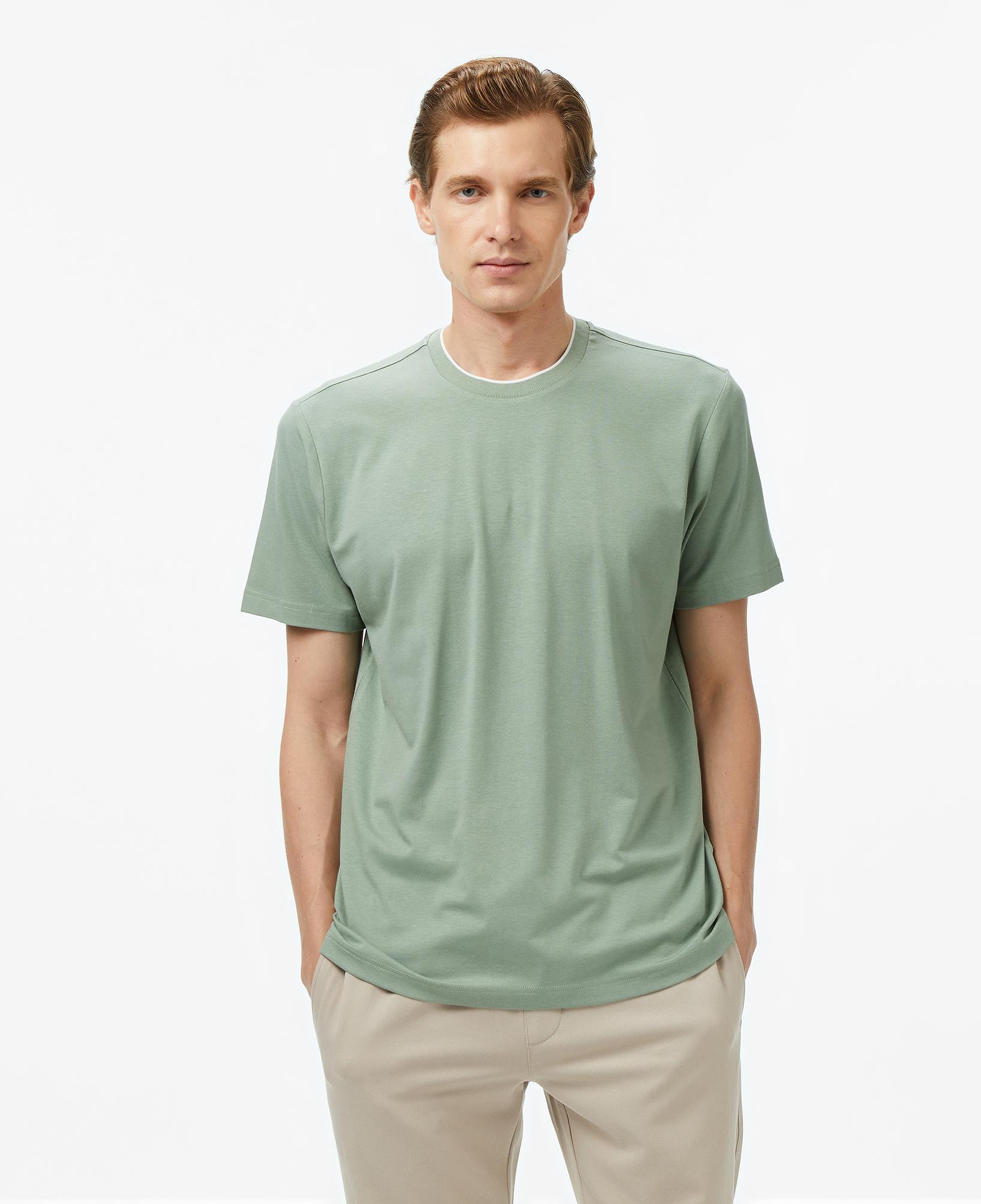 Nautica Erkek Yeşil Regular Fit T-Shirt
