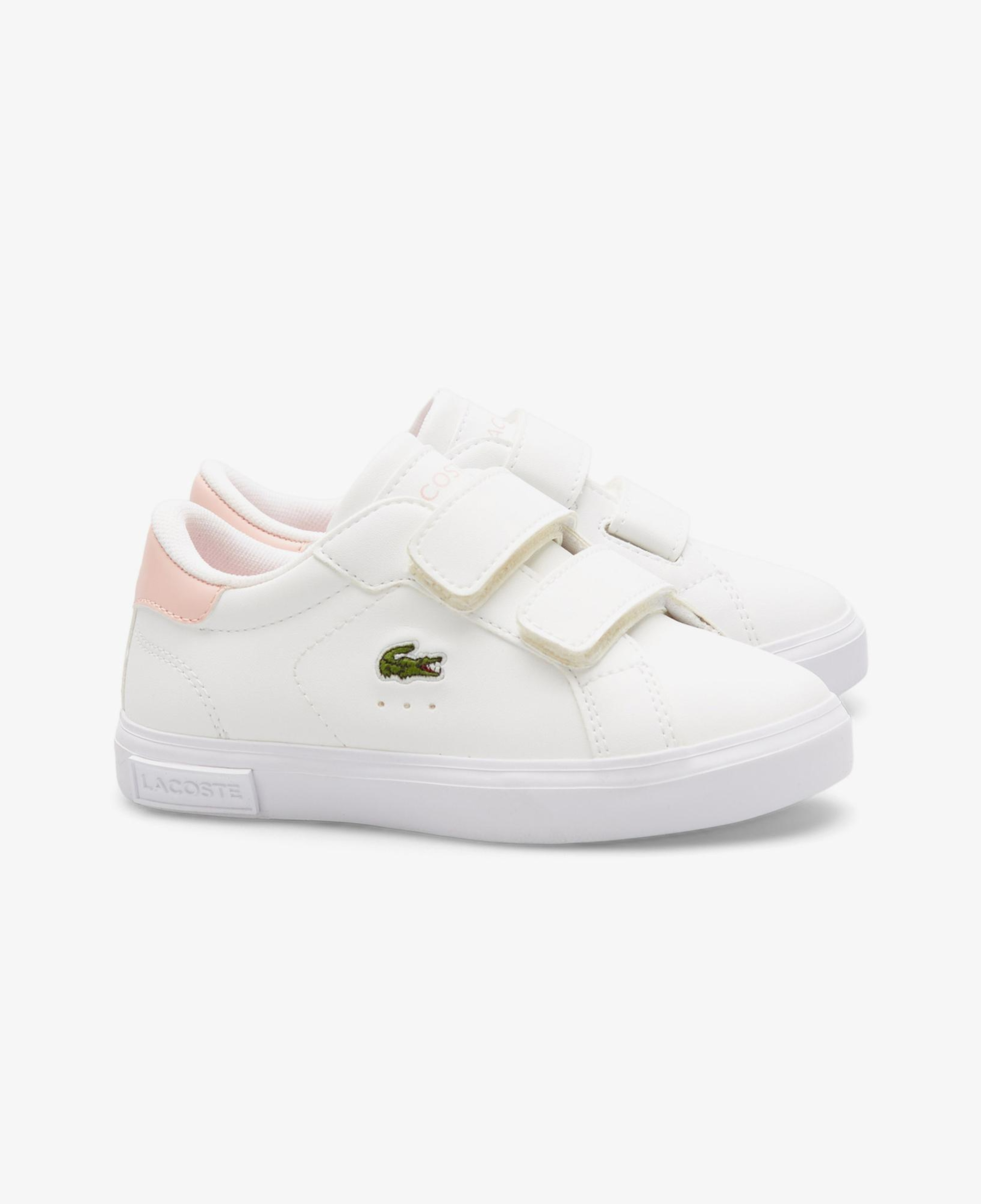 Lacoste Powercourt Çocuk Beyaz Sneaker