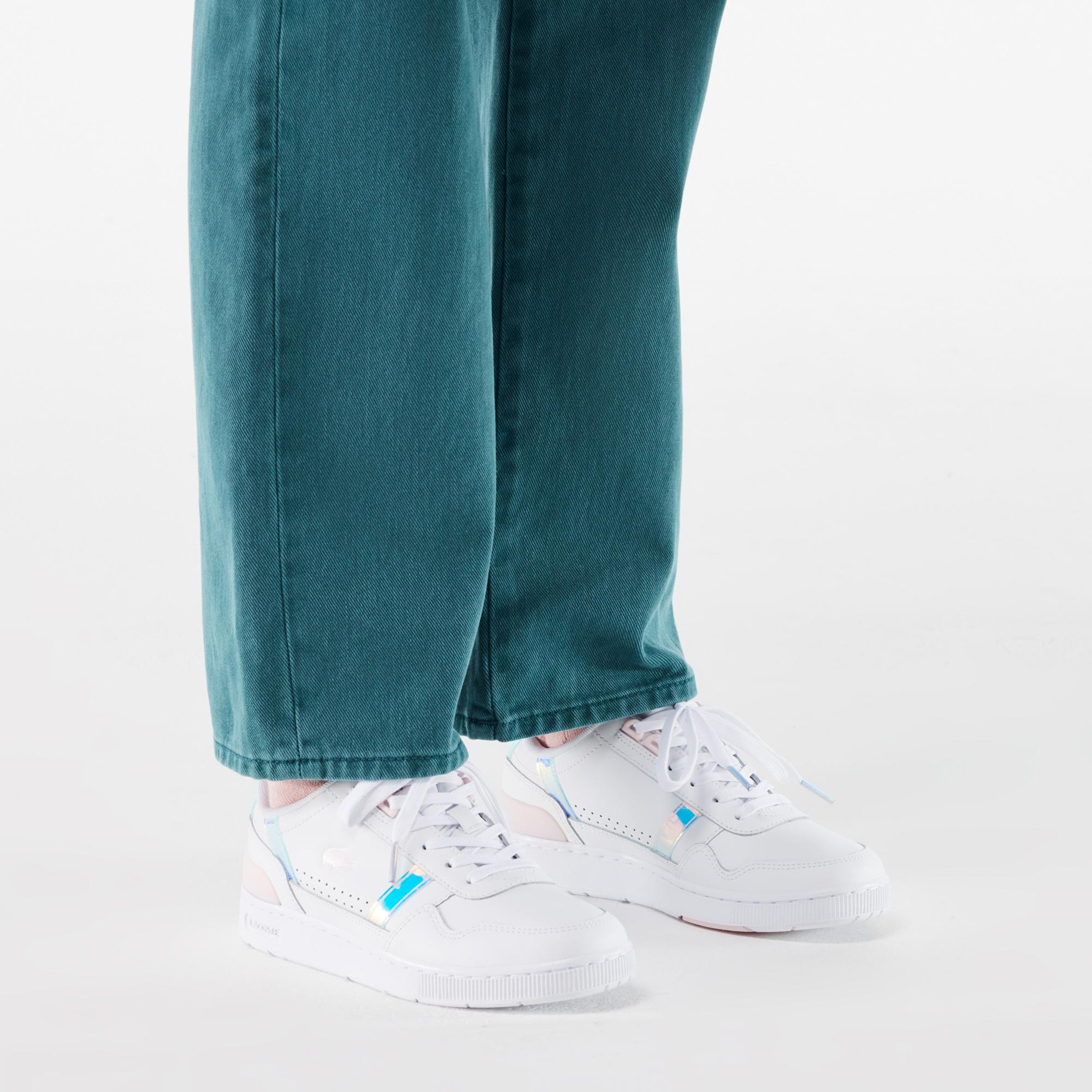 Lacoste T-Clip Kadın Beyaz Sneaker