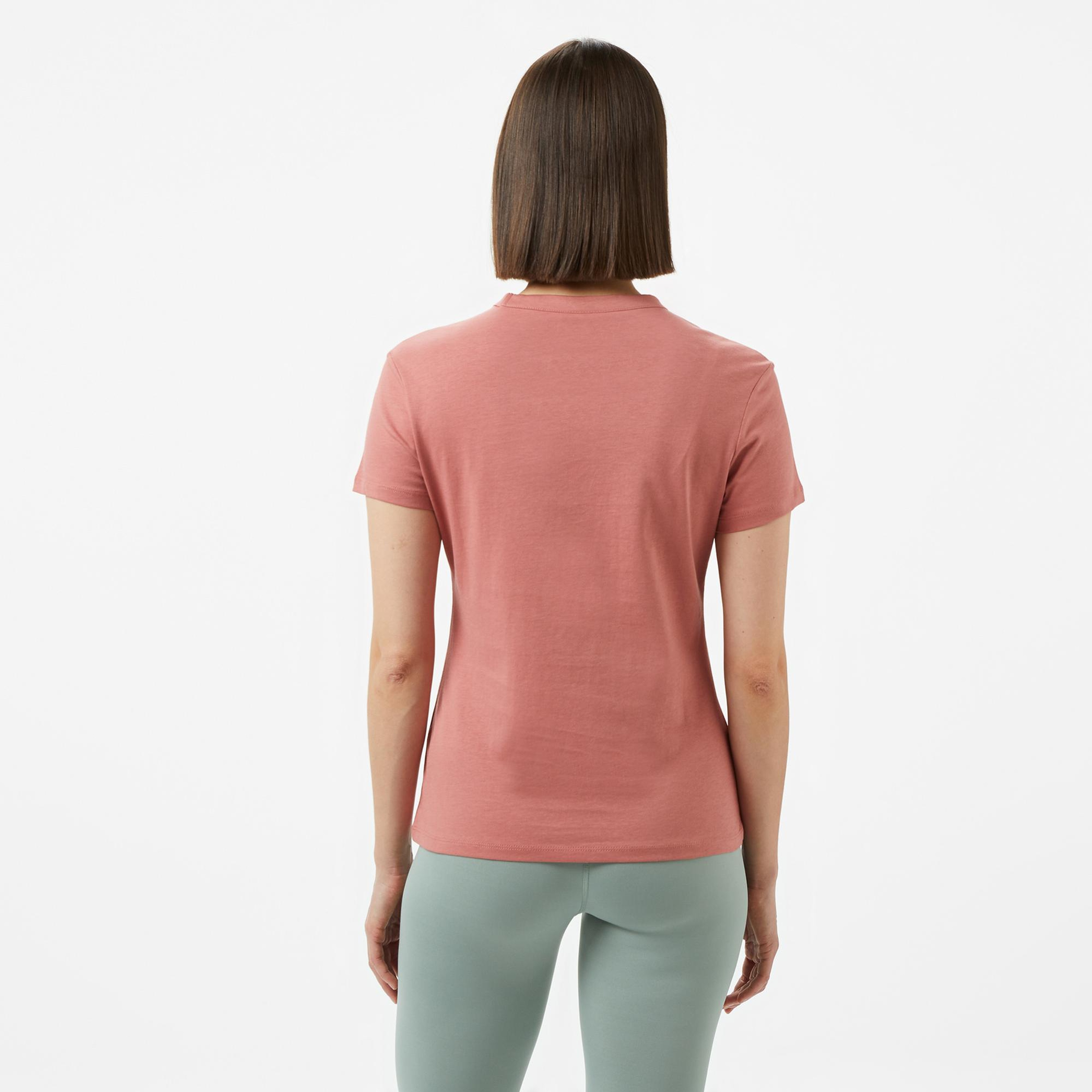 Calvin Klein Graphic Slim Kadın Pembe T-Shirt