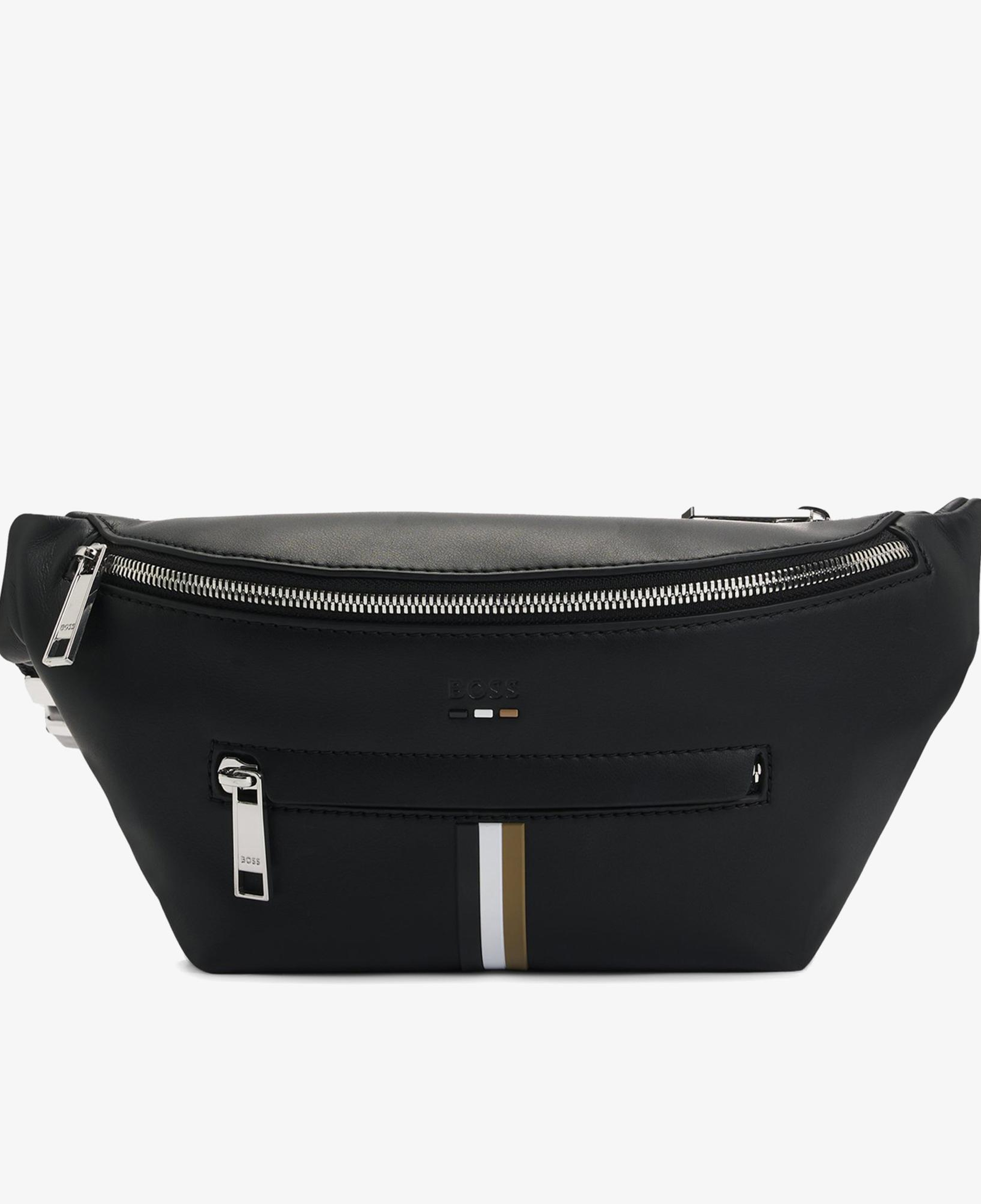Boss Erkek Siyah Bel Çantası