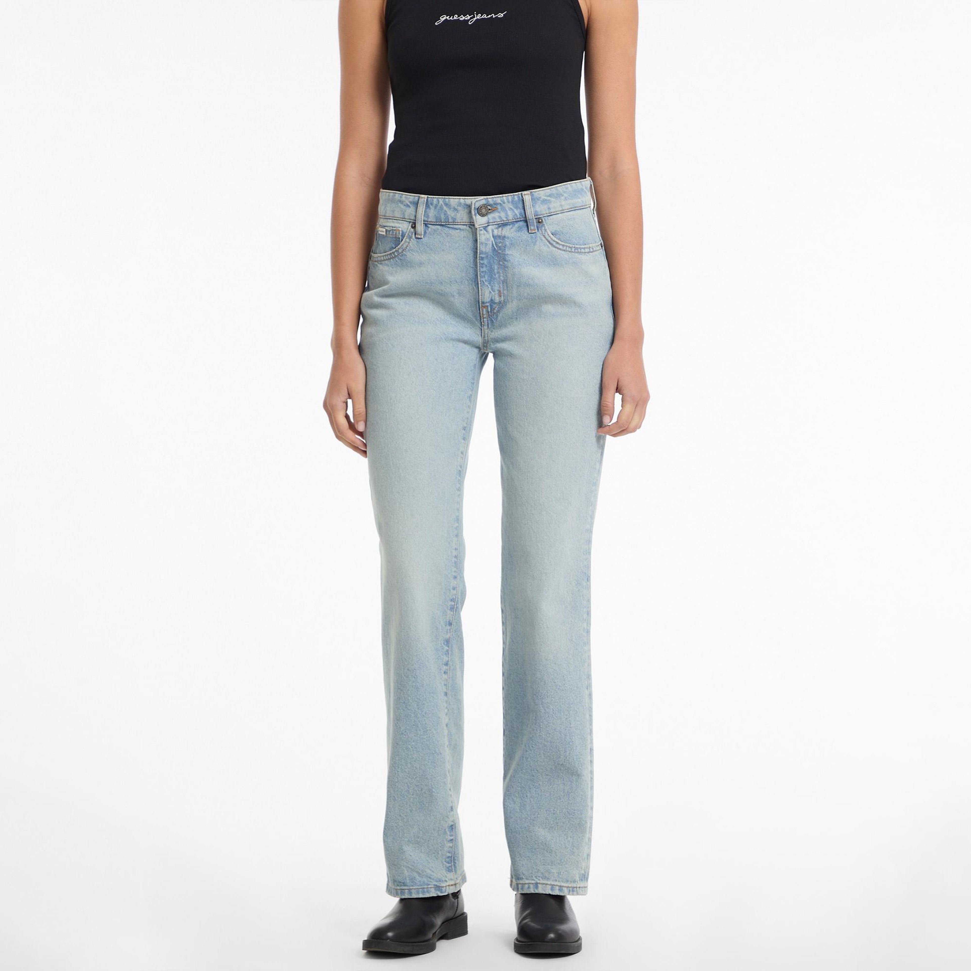 Guess G08 Orta Bel Kadın Mavi Jean