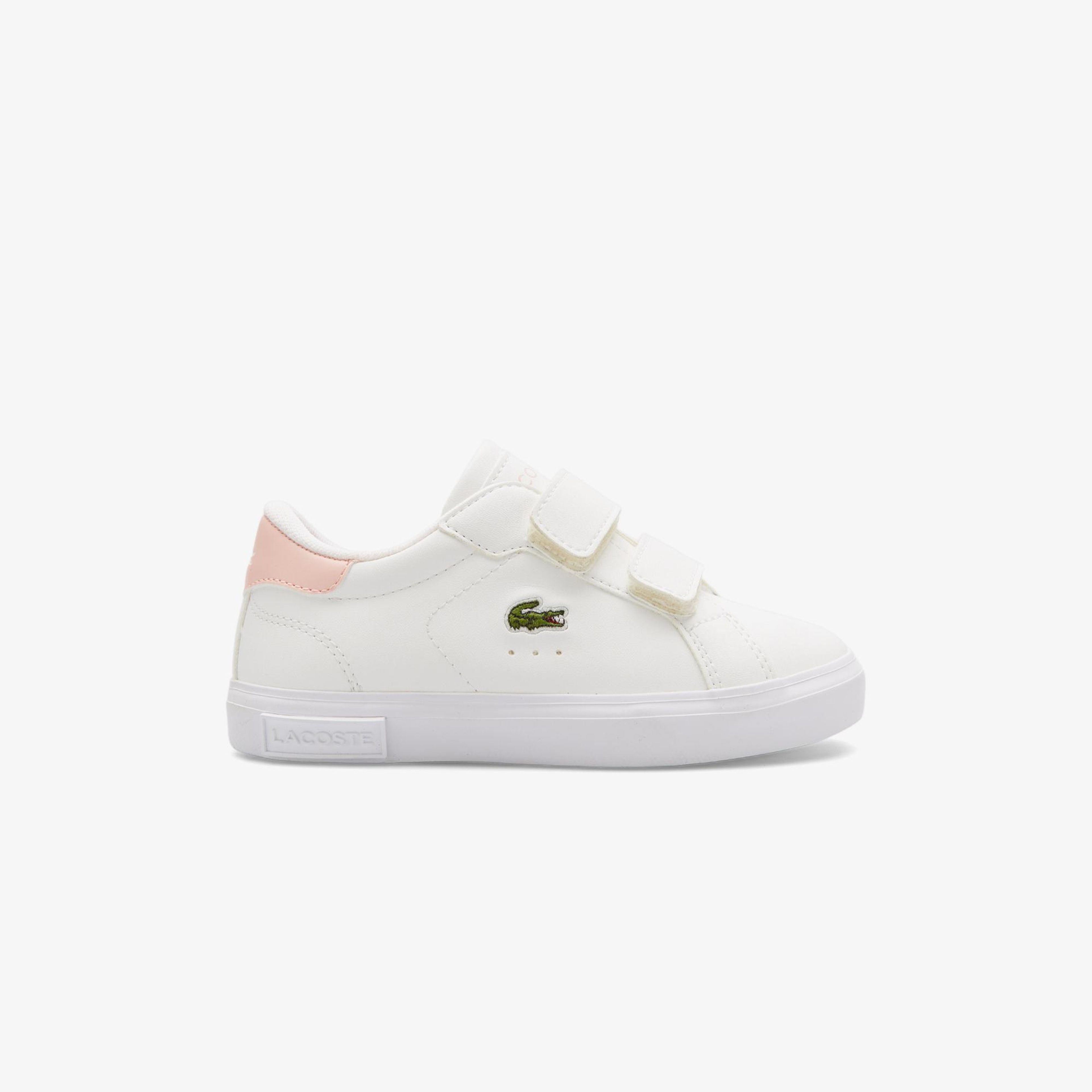 Lacoste Powercourt Çocuk Beyaz Sneaker