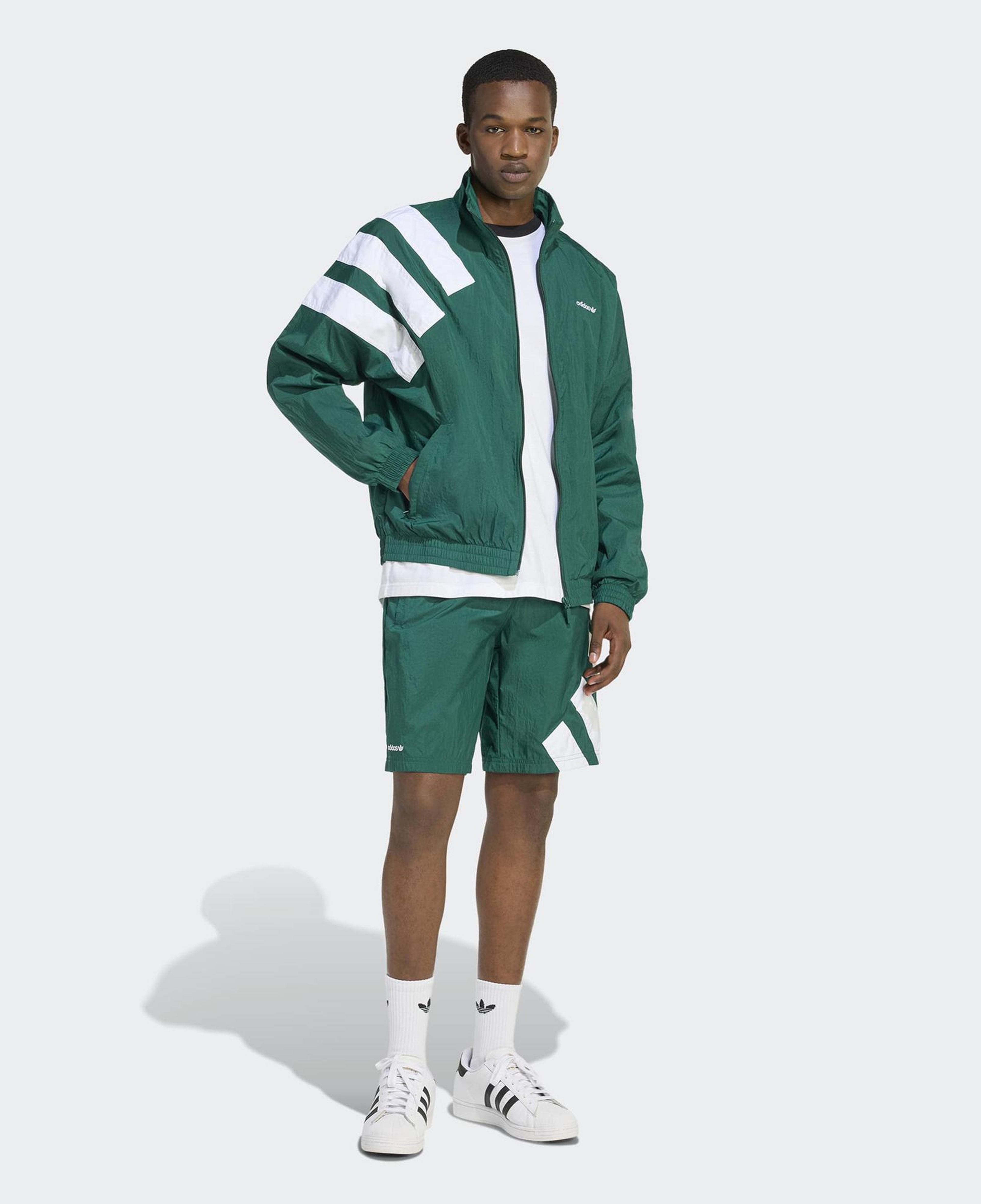 adidas Archive Blocked Erkek Yeşil Ceket