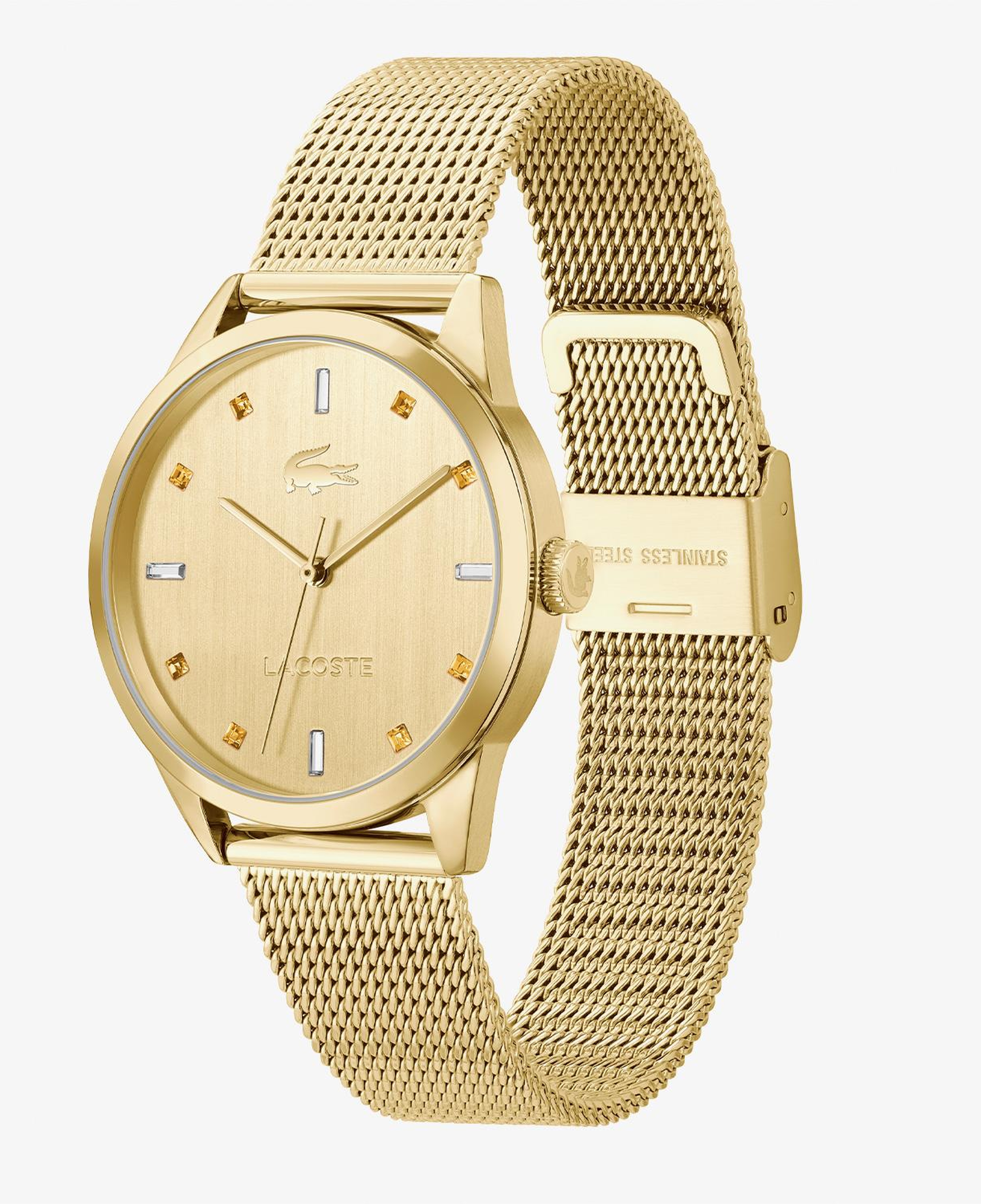 Lacoste Kadın Sarı Saat