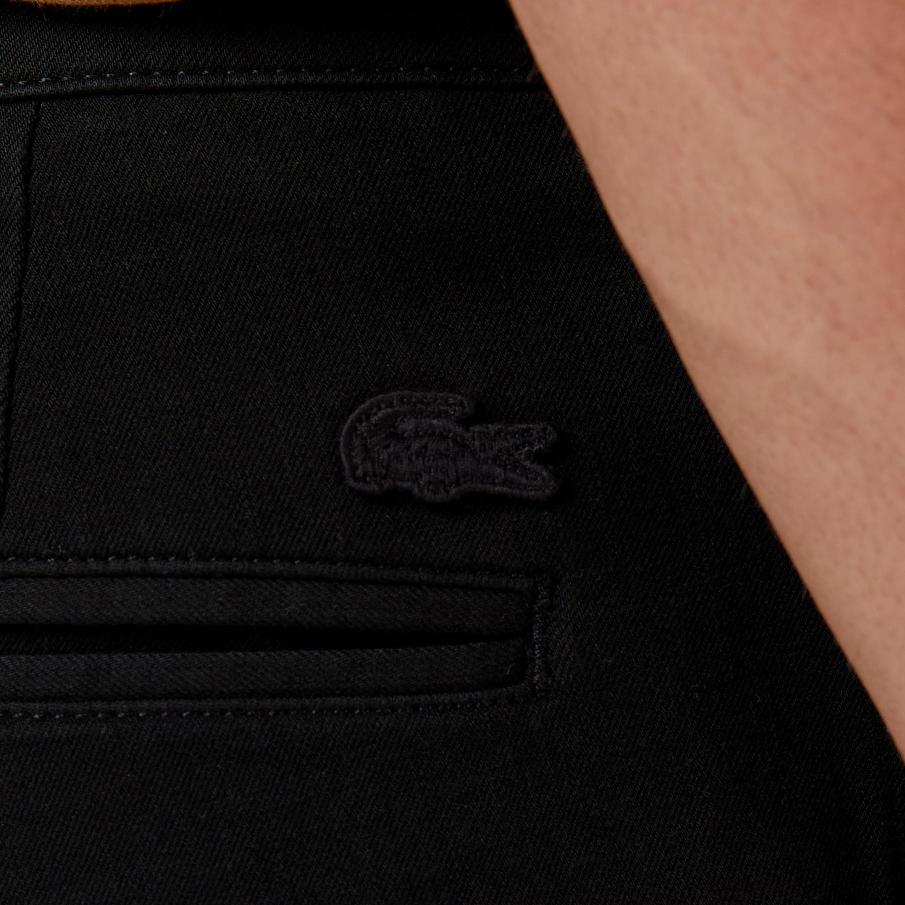 Lacoste Erkek Slim Fit Siyah Pantolon