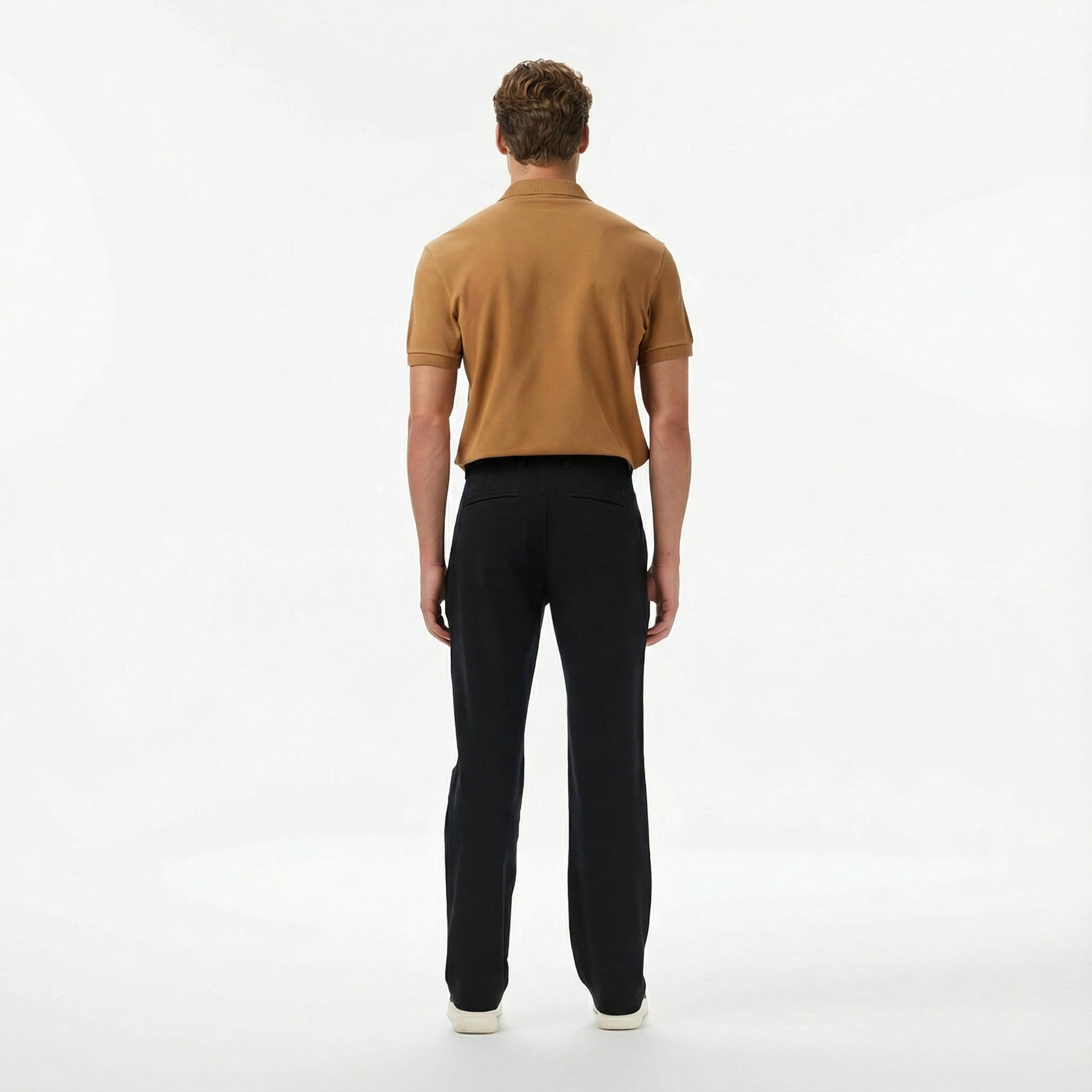 Lacoste Erkek Slim Fit Siyah Pantolon