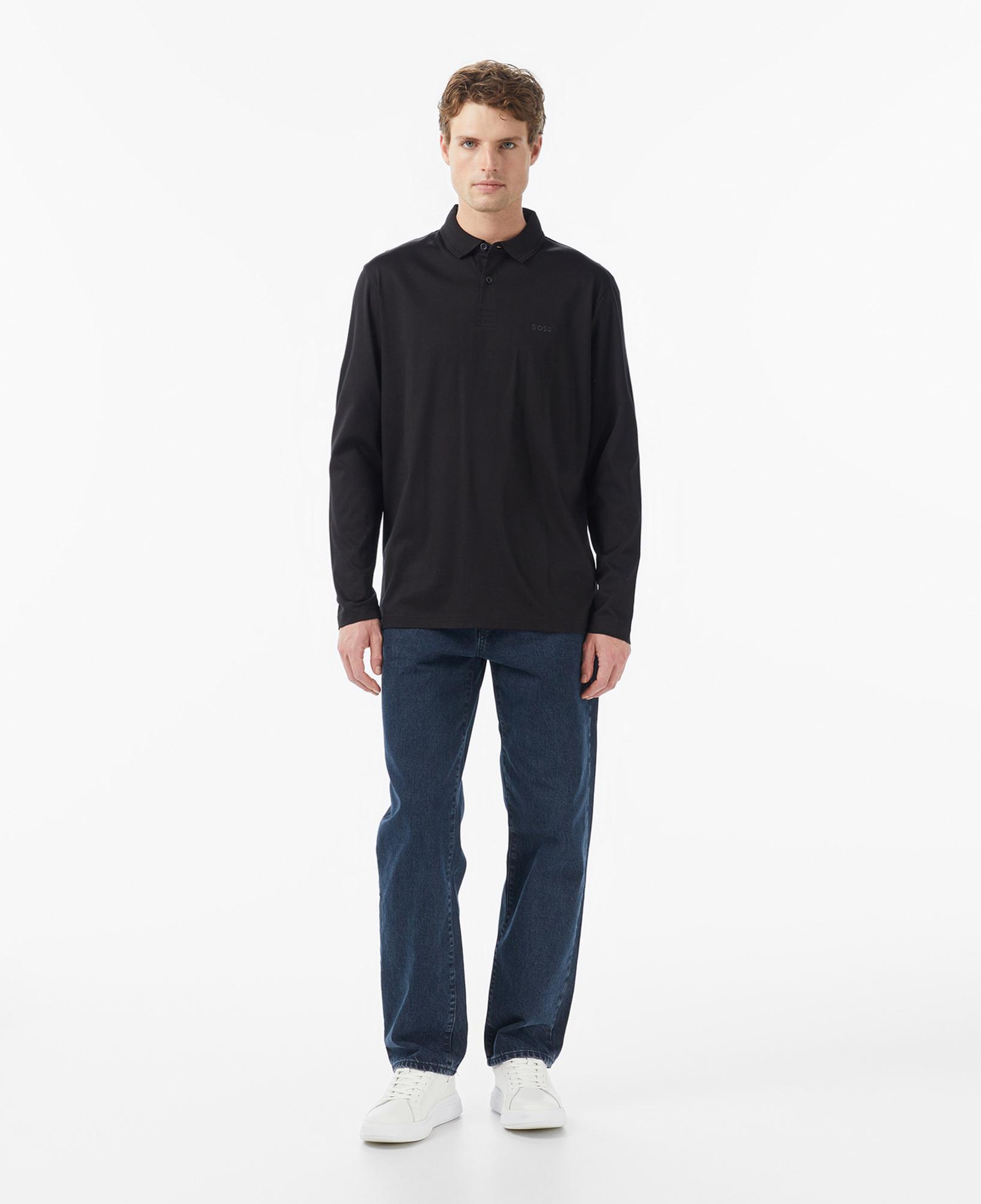 Boss Pirol Erkek Siyah Polo