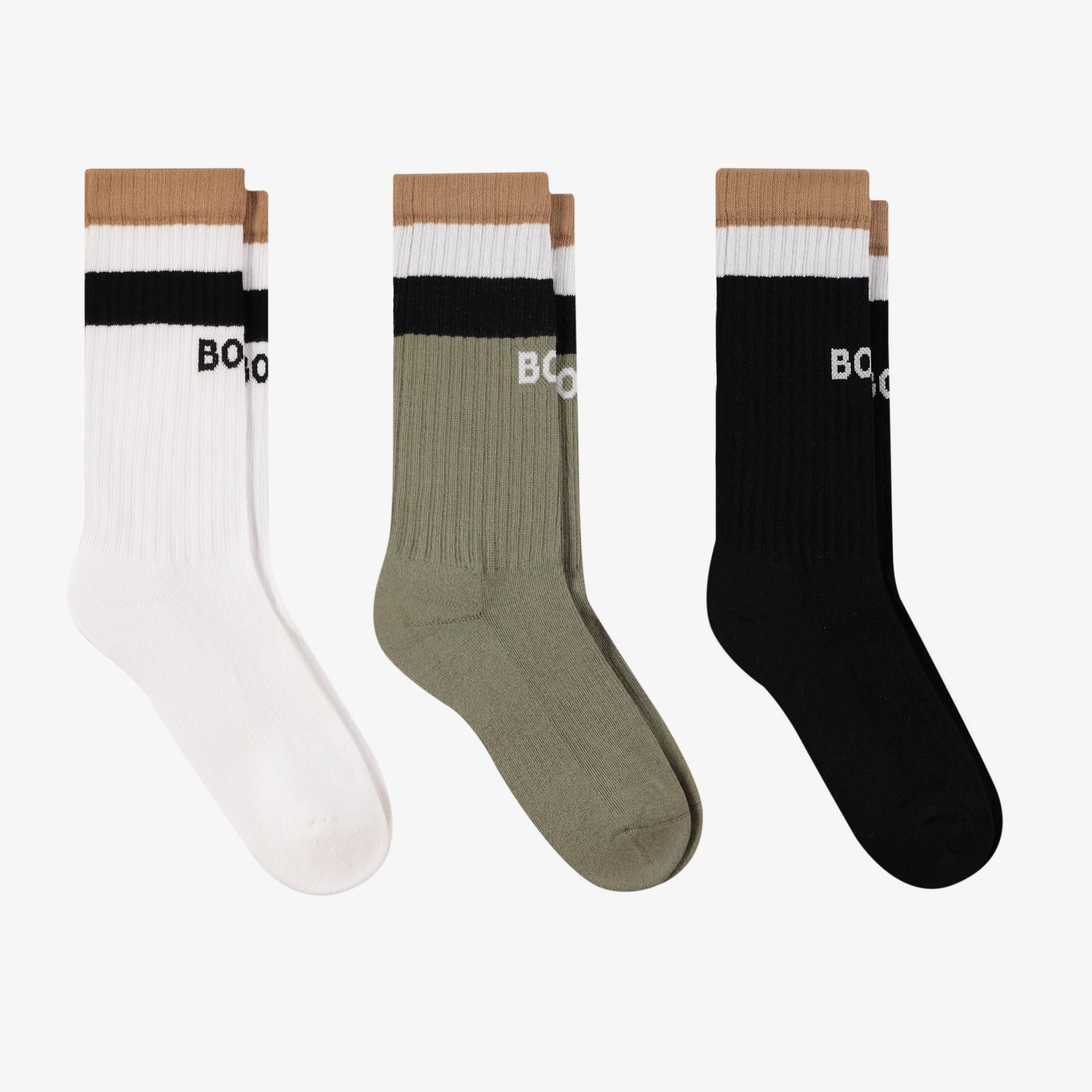 Boss Qs Erkek Renkli Çorap