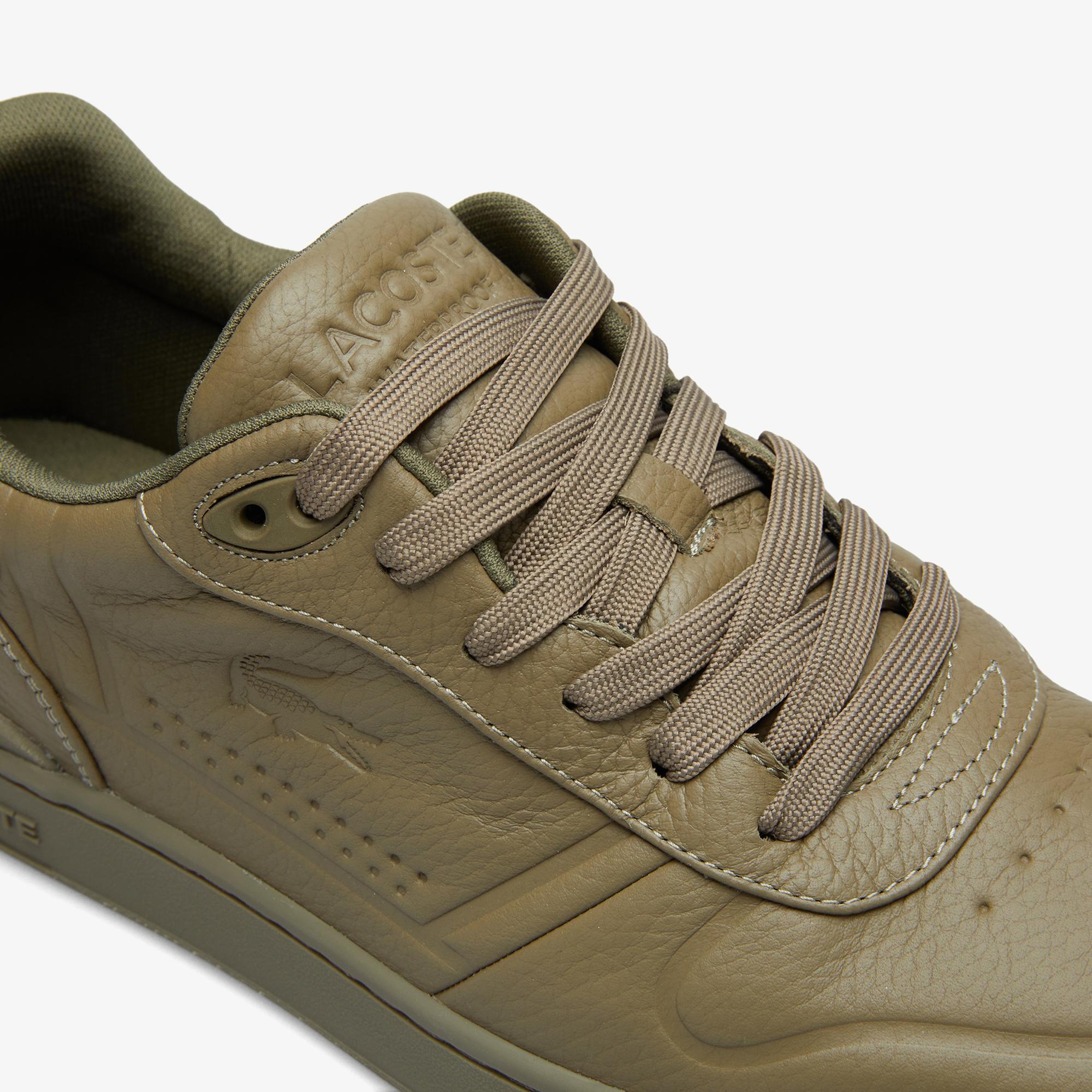 Lacoste T-Clip Shield Erkek Kahverengi Sneaker