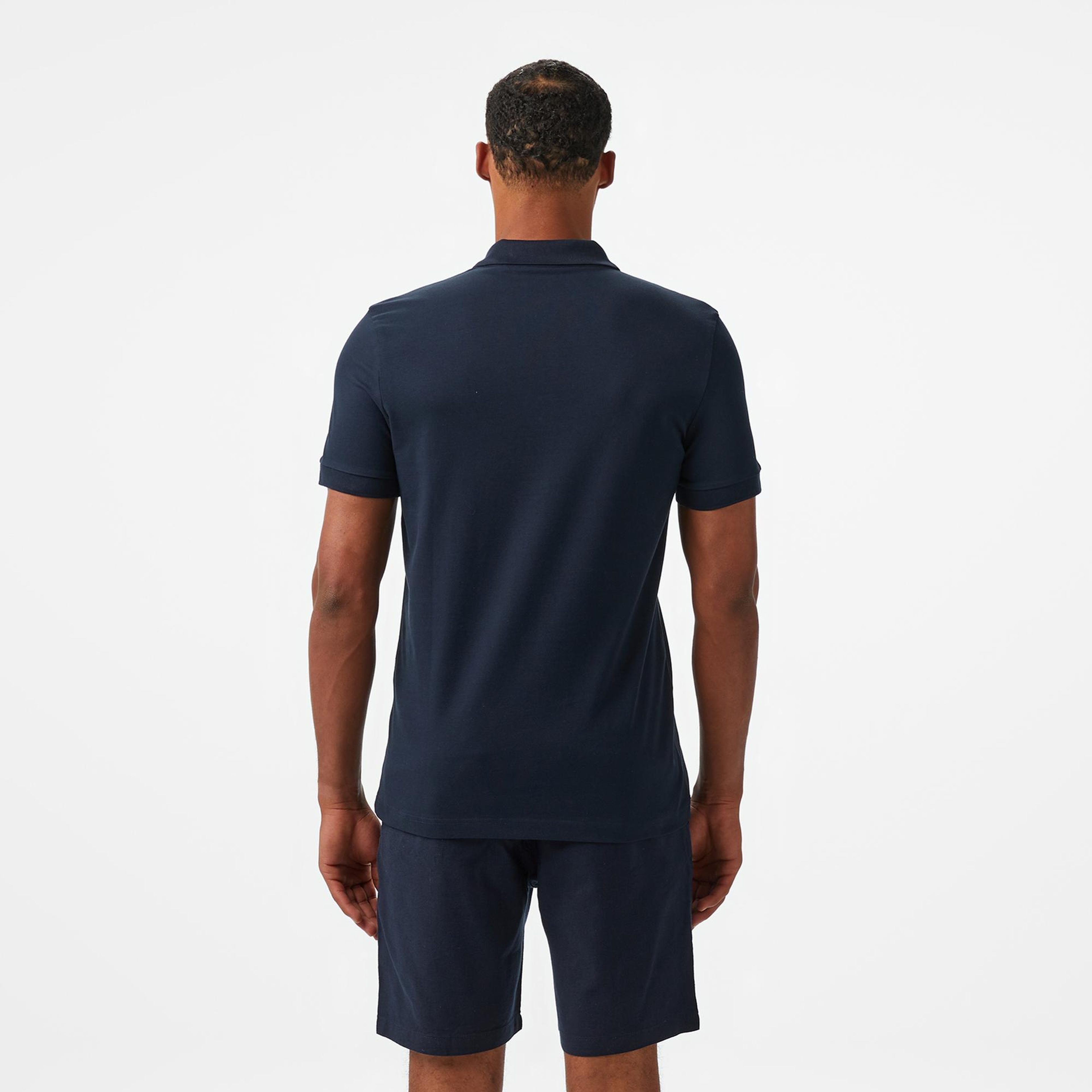 Boss Passerzip Erkek Koyu Mavi Polo