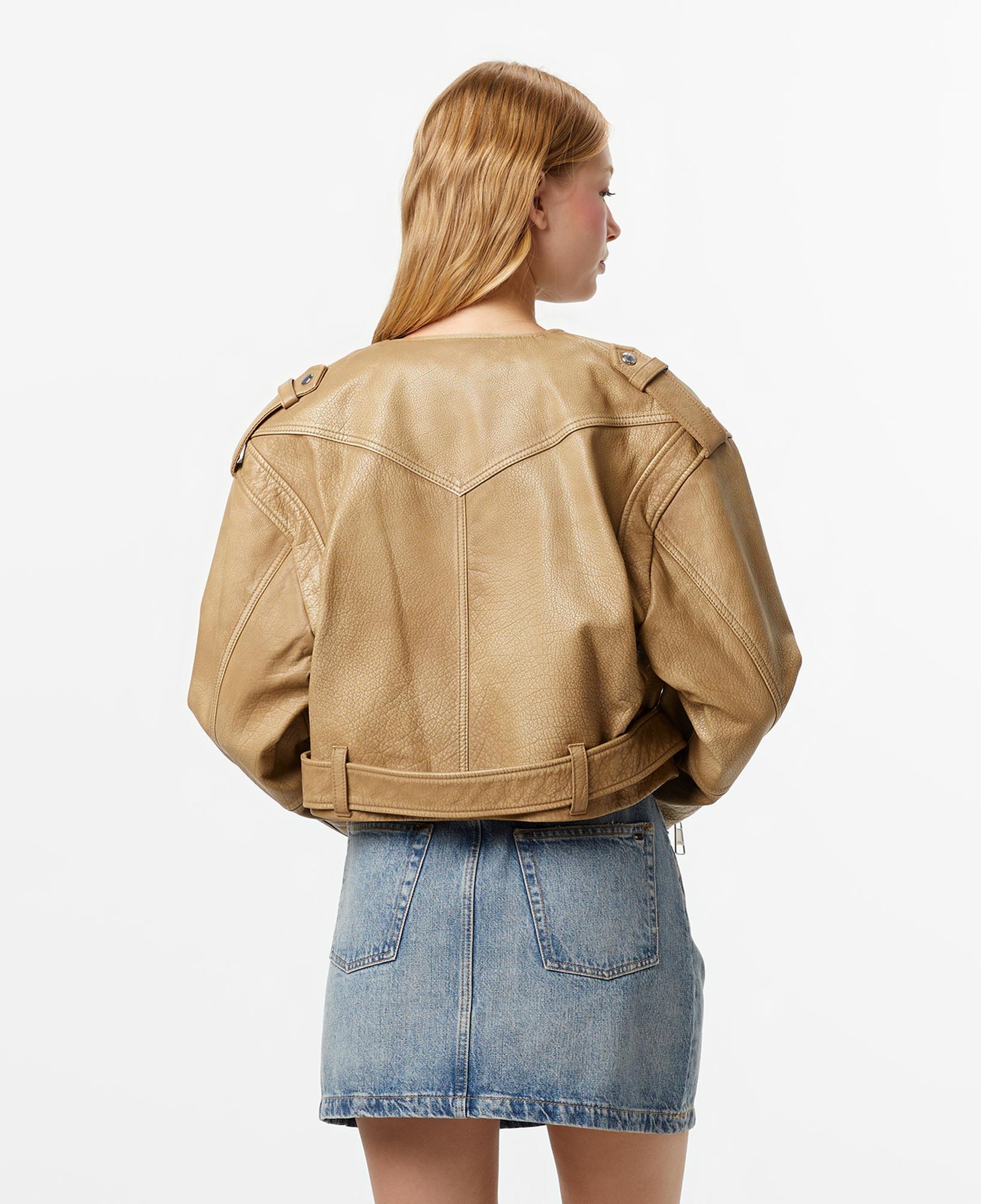 Boss Sadora Kadın Bakır Deri Ceket