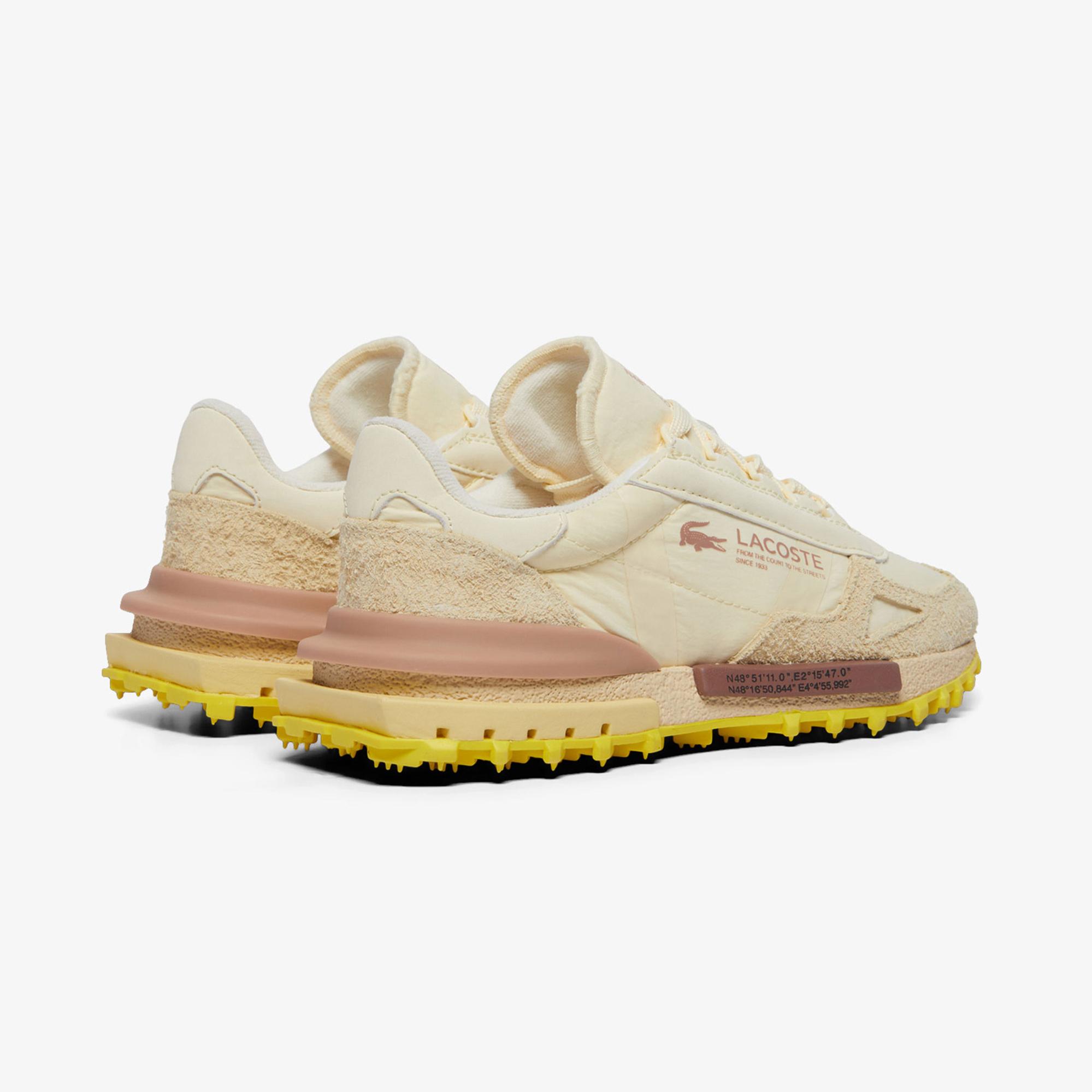 Lacoste Elite Active Kadın Bej Sneaker