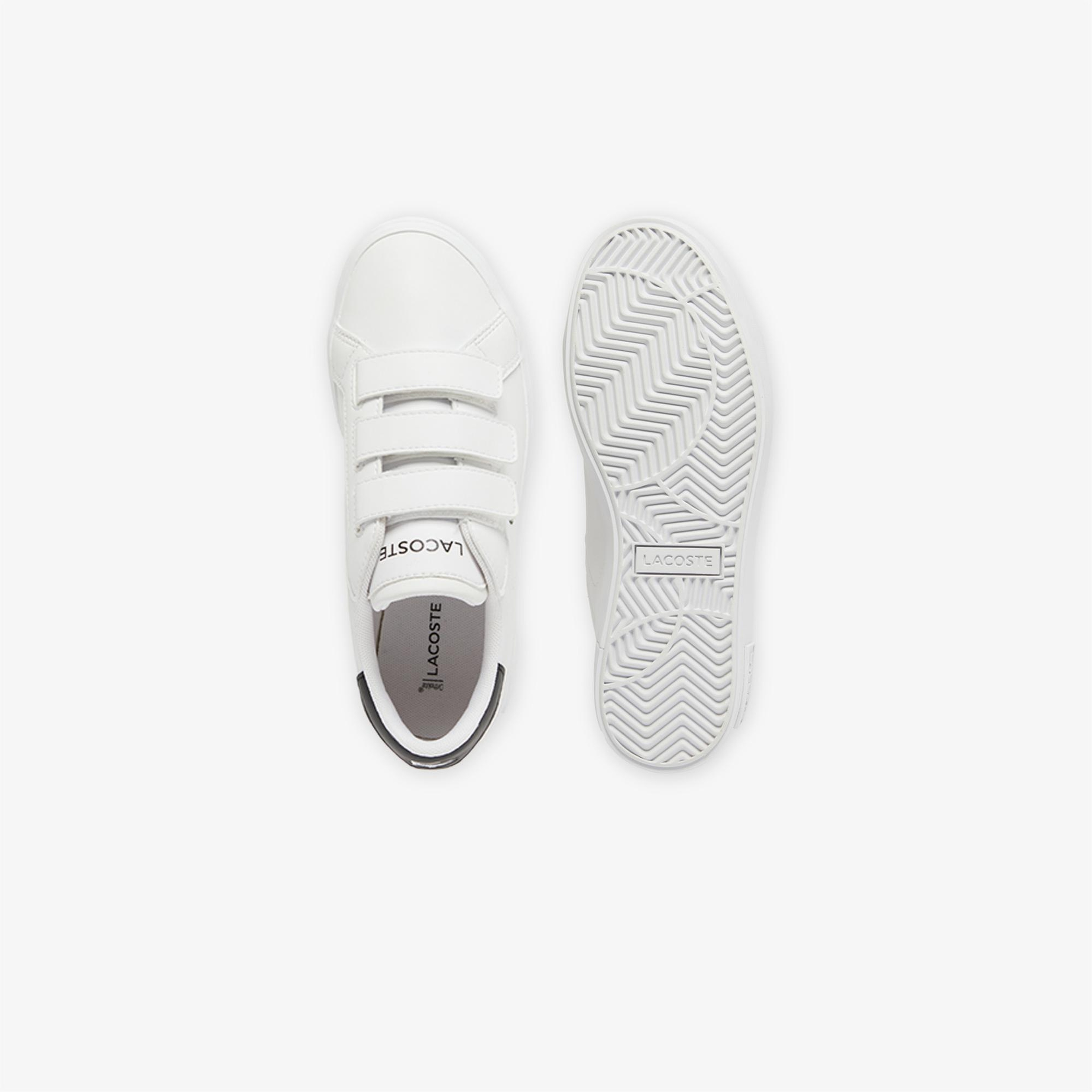 Lacoste Powercourt Çocuk Beyaz Sneaker